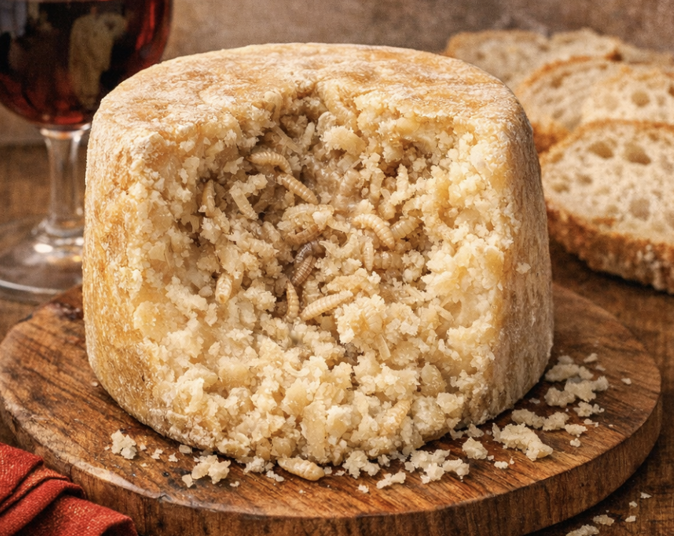 The Most Dangerous Cheese in the World: Casu Marzu, the Rotting Rebel of Sardinia