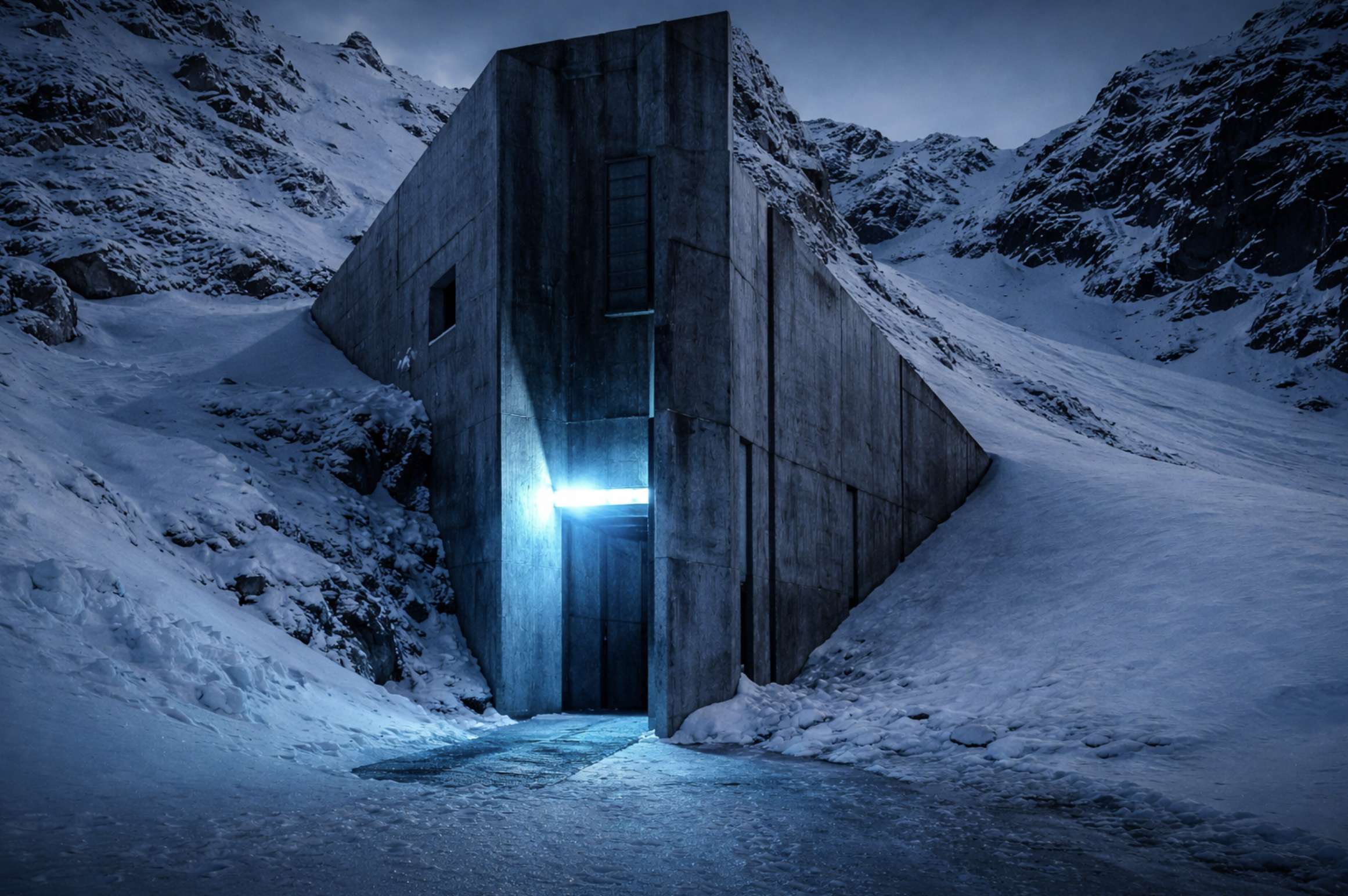 The Vault Beneath the Ice: Where Humanity Hid Its Future