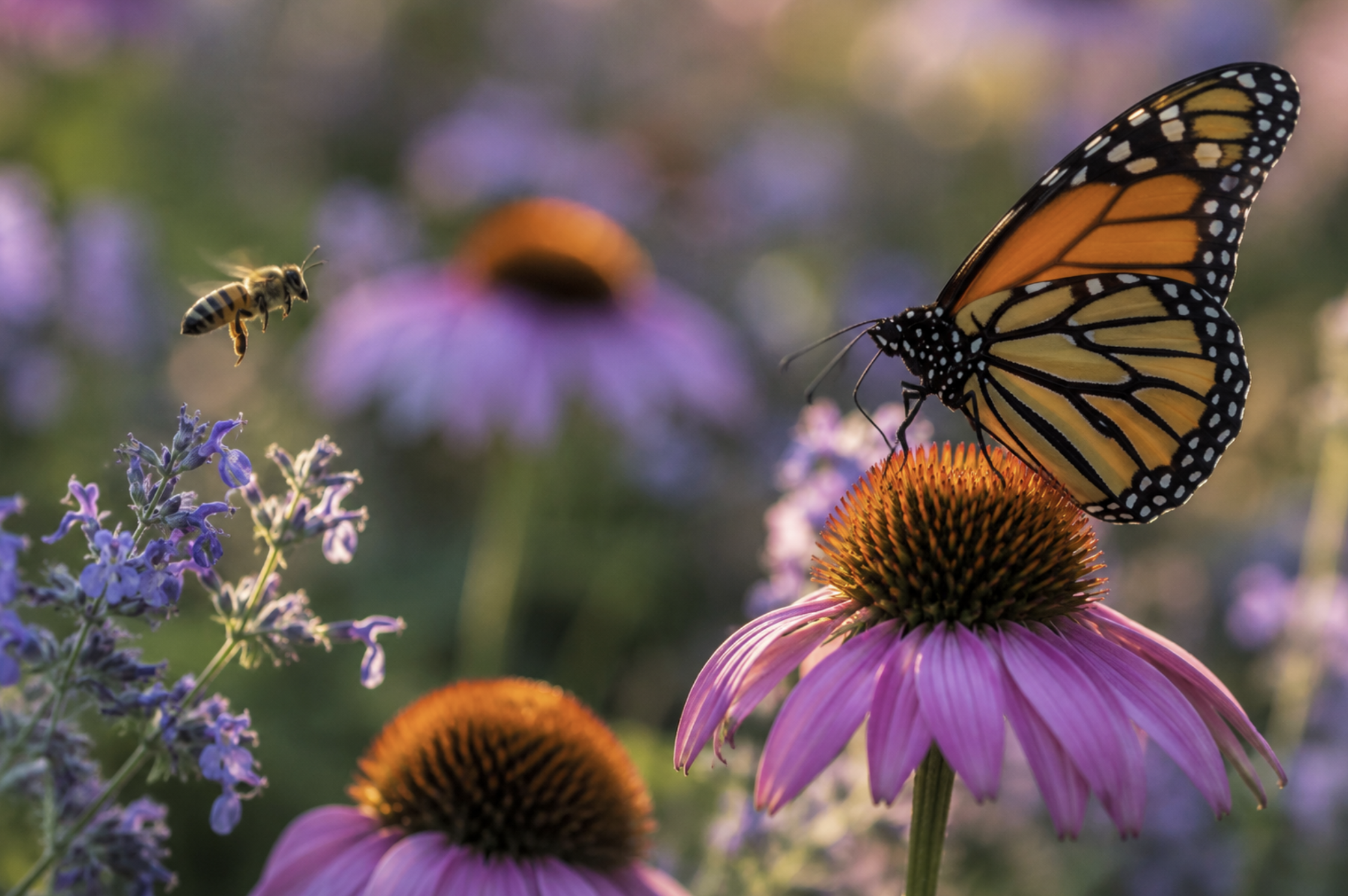 The Secret Life of Pollinators: What Bees and Butterflies are Saying to my Garden