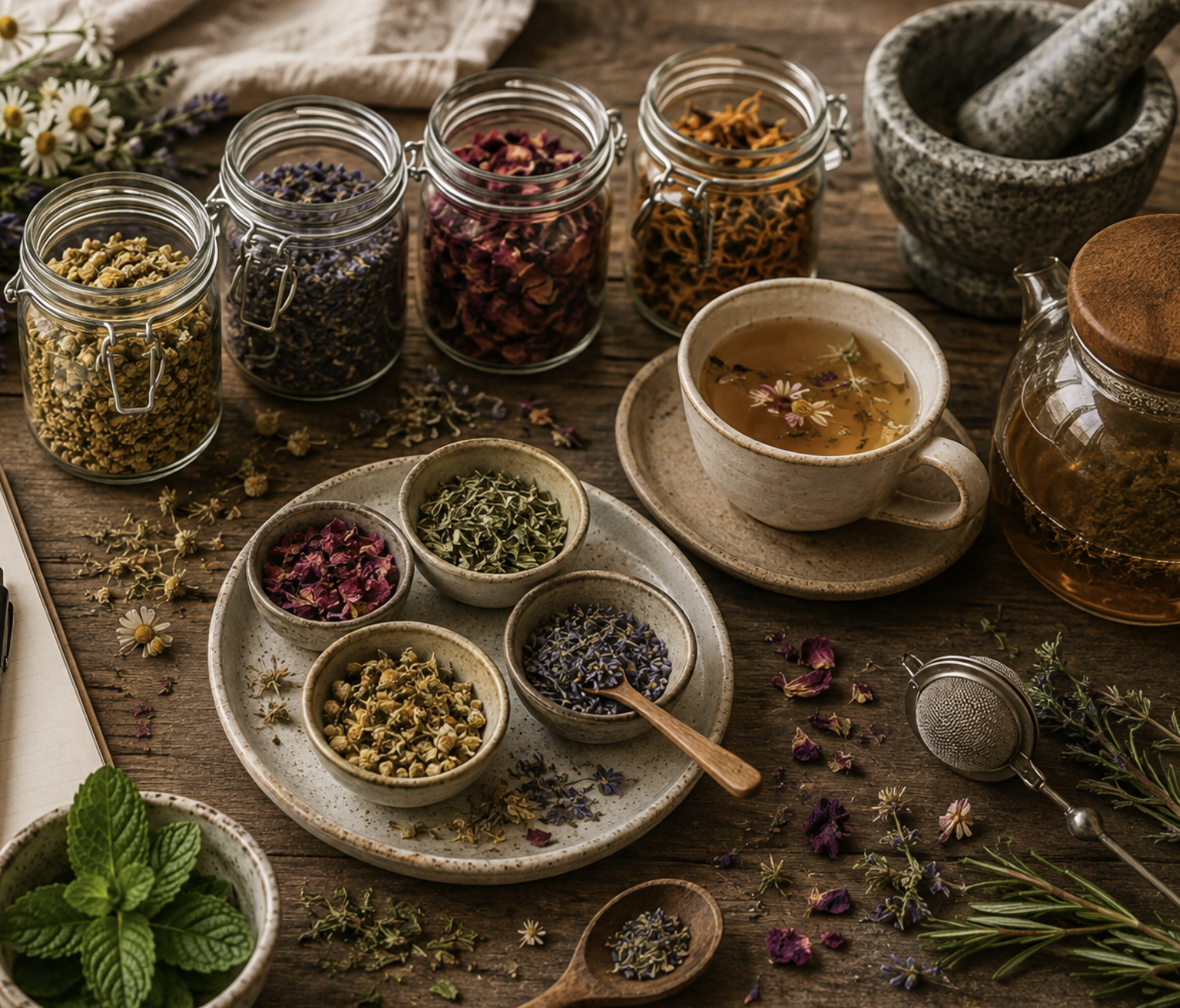 The Ultimate Herbal Tea Blending Guide