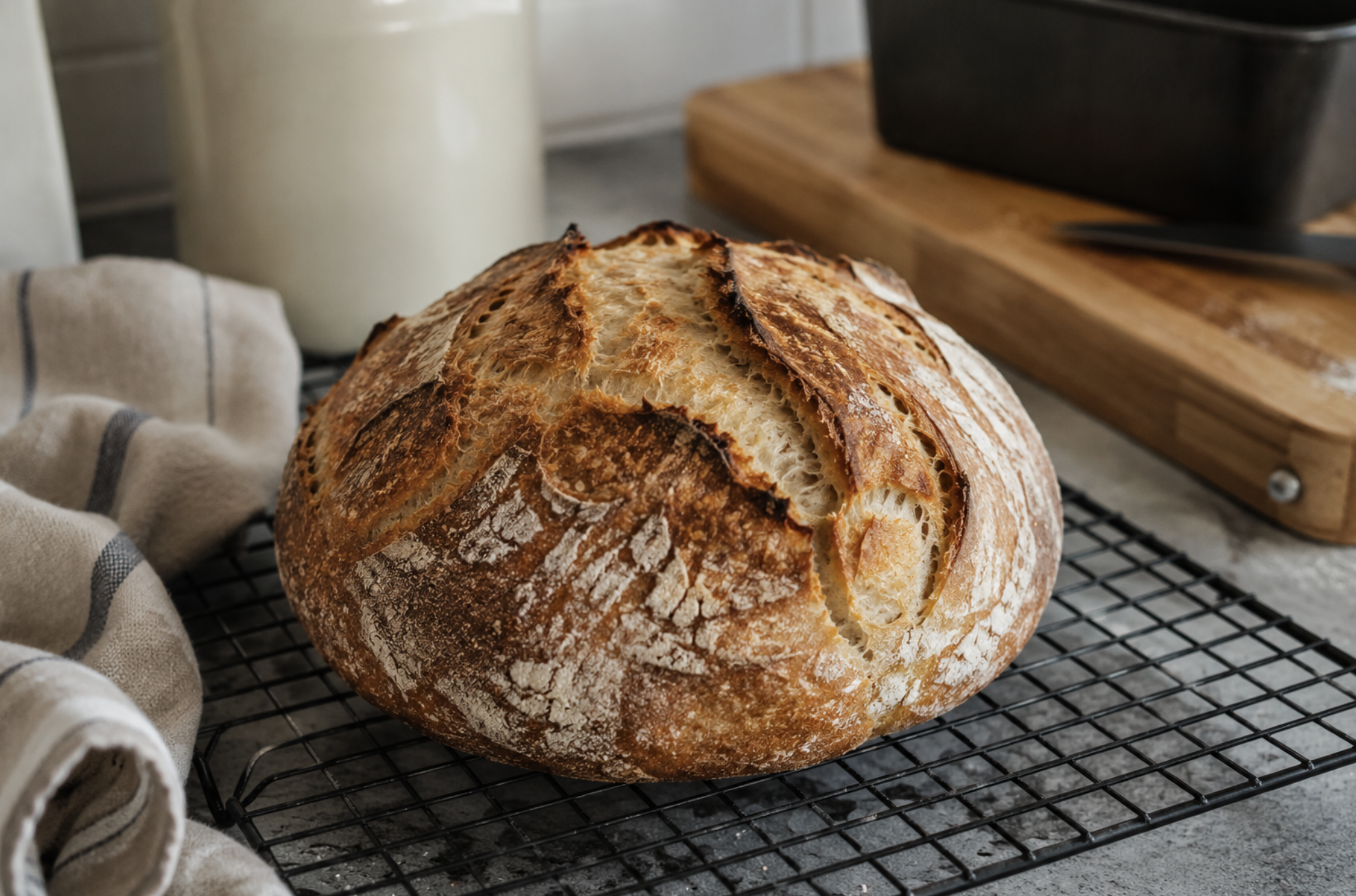 Easy Sourdough Bread Recipe