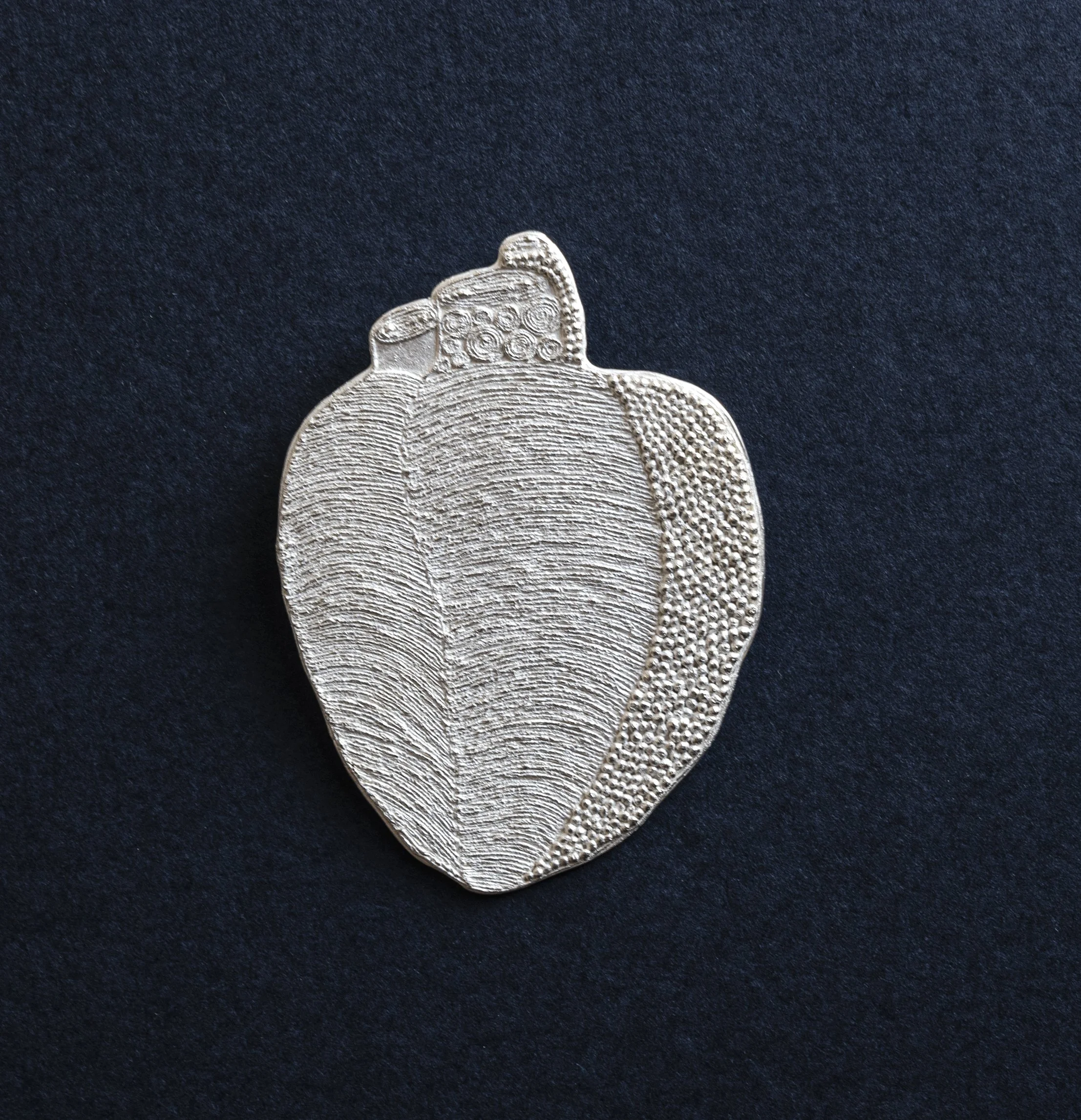 Brooch. Heart. Isle of Green Myrtles