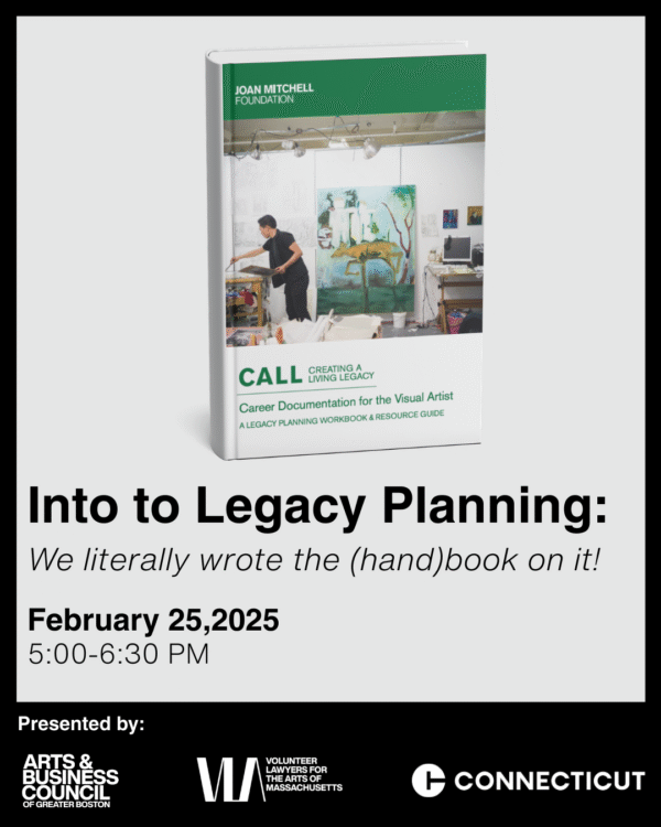 Arts &amp; Business Council:  Intro to Legacy Planning