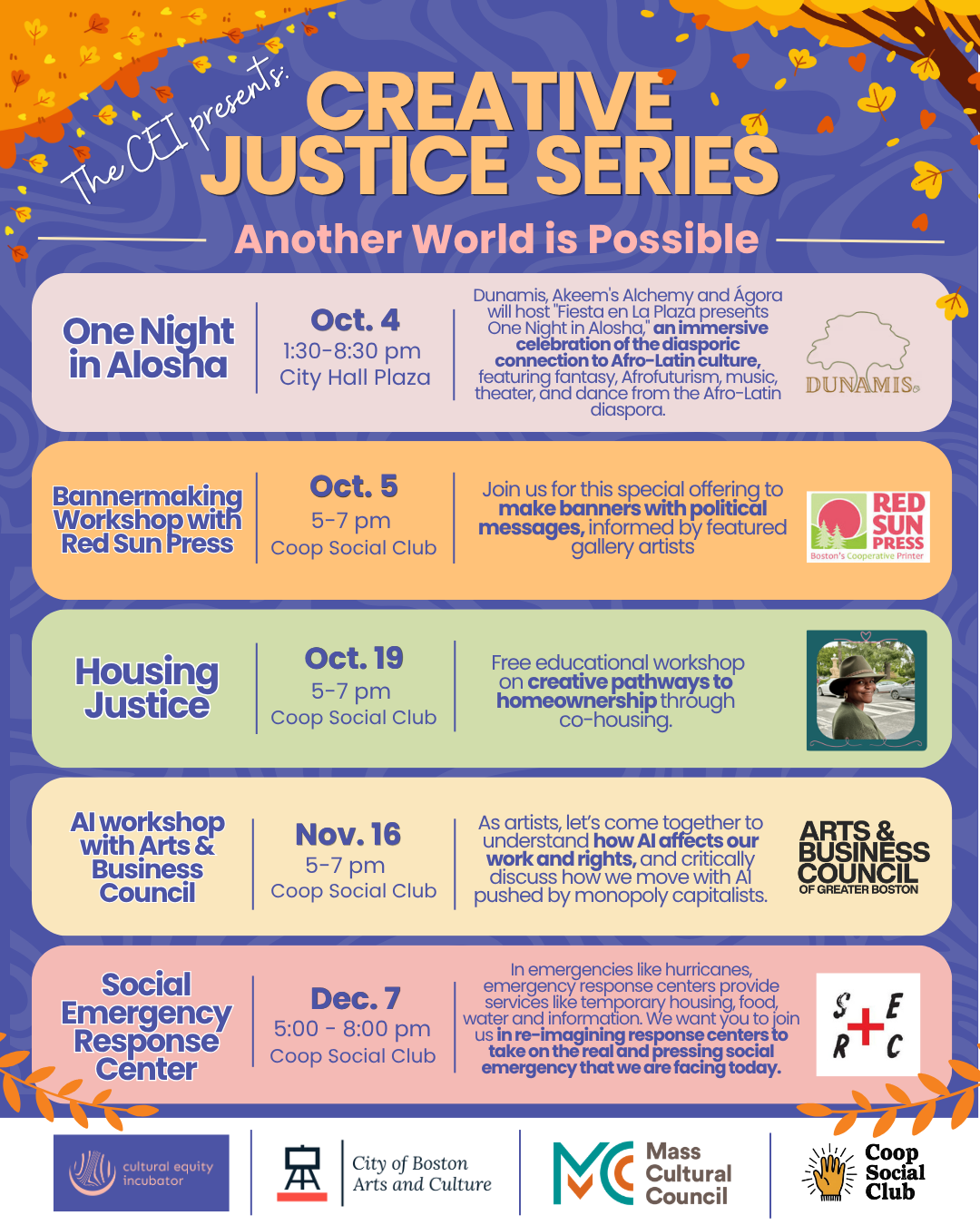 Creative Justice Series: Social Emergency Response Center