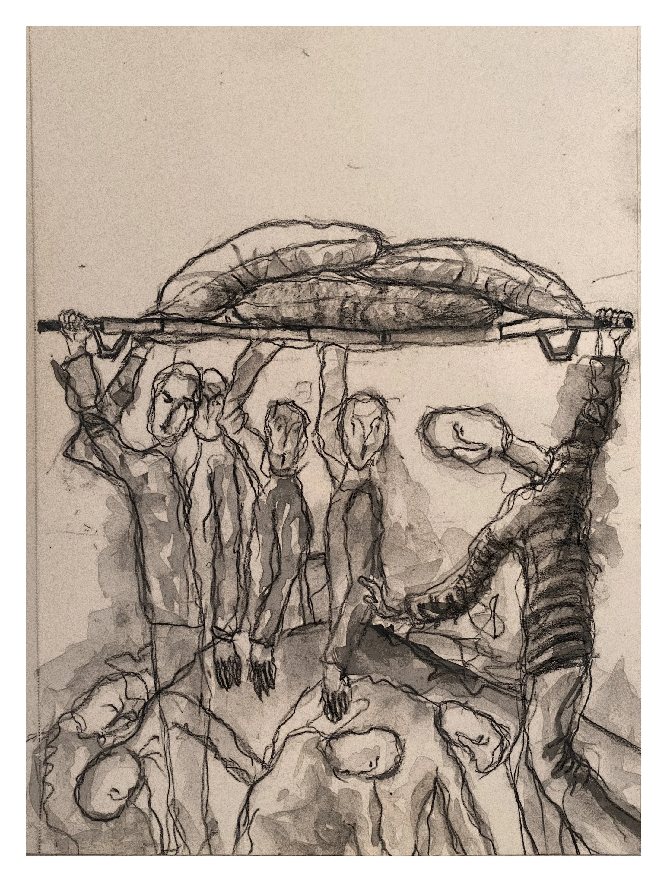 OH-8 People Fell and Raised the Flour | 5x7 | $50.

Please email incubator@artsconnectinternational.org for sales