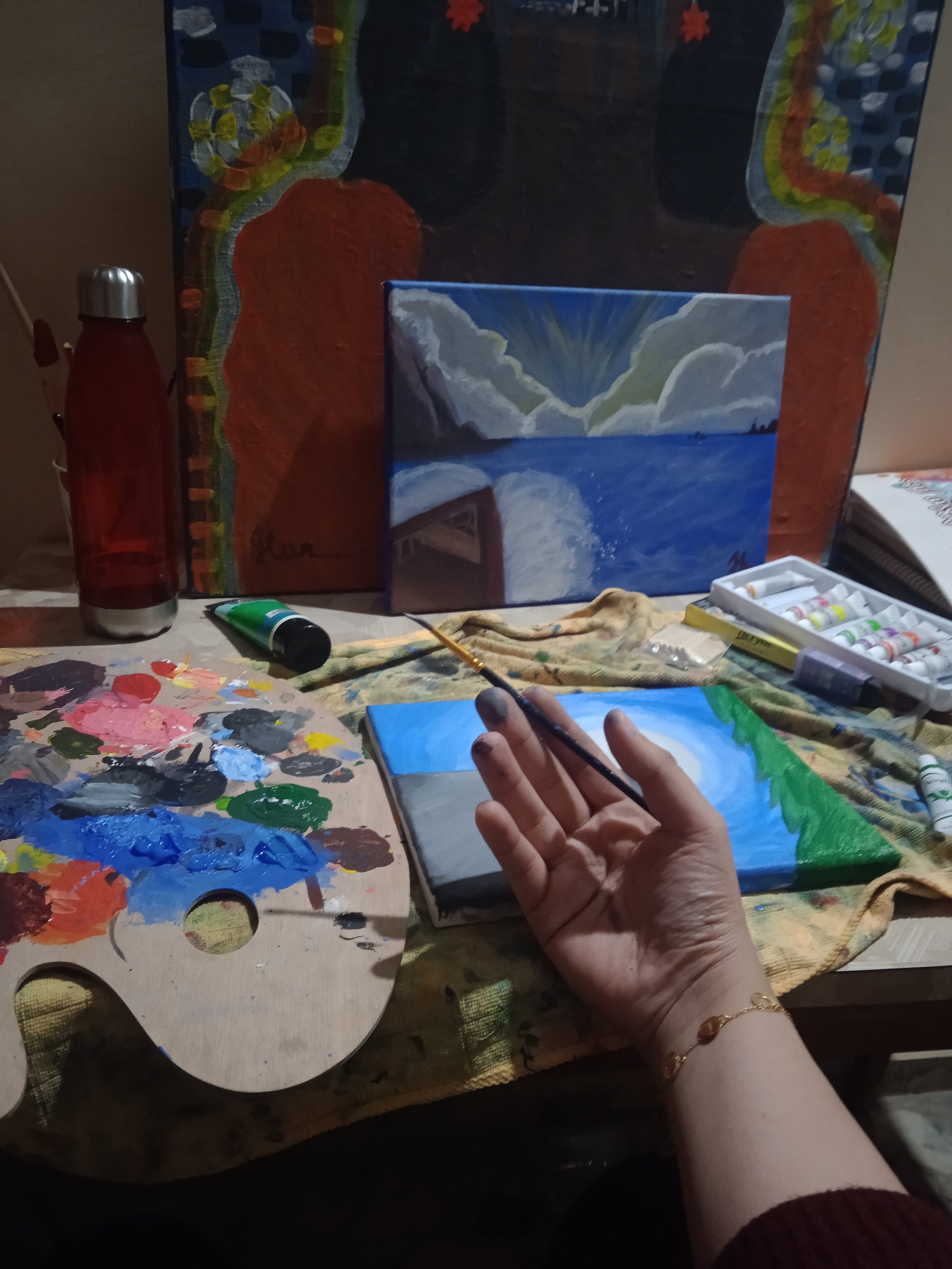 HA-11 فن وفنان — The Artist’s Soul in Art | 5x7 |  $50.

Please email incubator@artsconnectinternational.org for sales