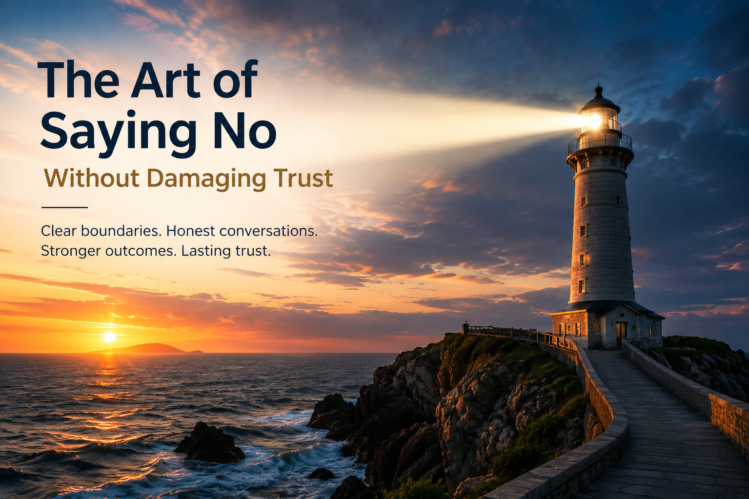 The Art of Saying No Without Damaging Trust