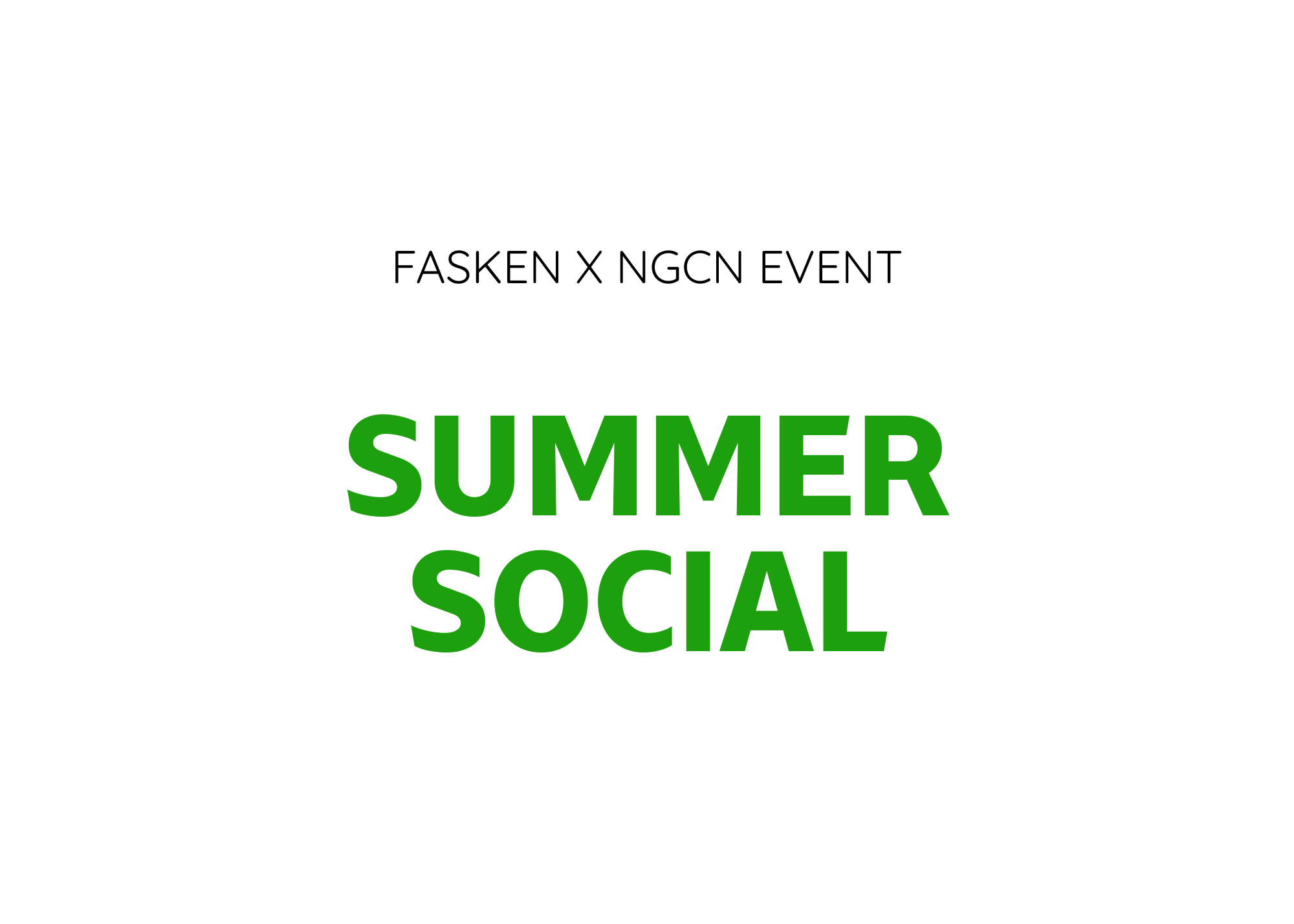 2026 Summer Social