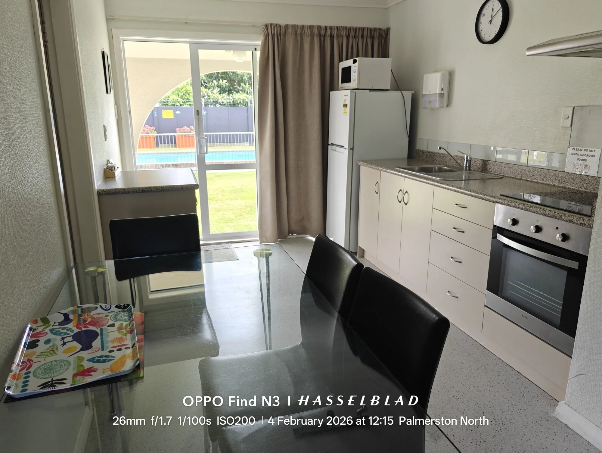 Dinning table and private kitchen