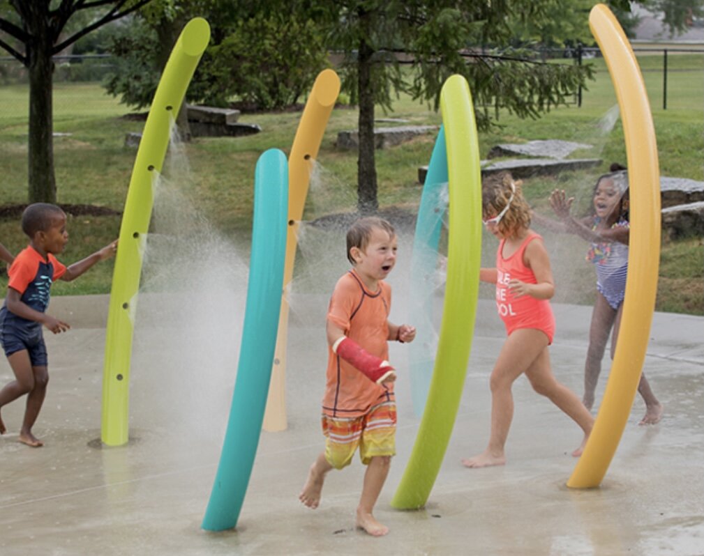 $11,500
The Whirl Flex offers a unique archway passage for giggle-infused cooldowns. Six tubular structures of different sizes—each curving inwards and leaning slightly backwards—project multiple fine misting sprays directly onto rambunctious kids p