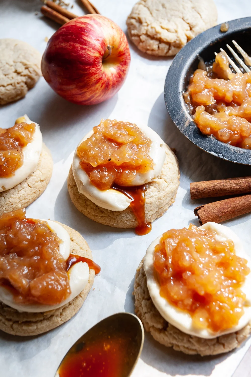 Caramel Apple Pie Cookies — NoCoast.Kitchen