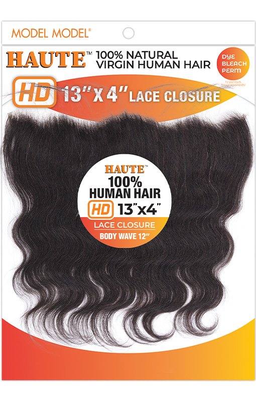 HD 13"X4" BODY WAVE 12" LACE CLOSURE