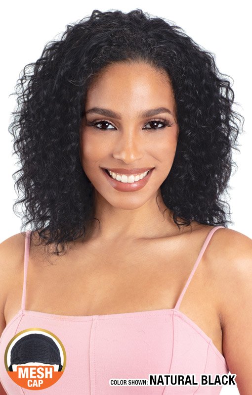 Nude Premium Half Wig - Deep Curl 16"