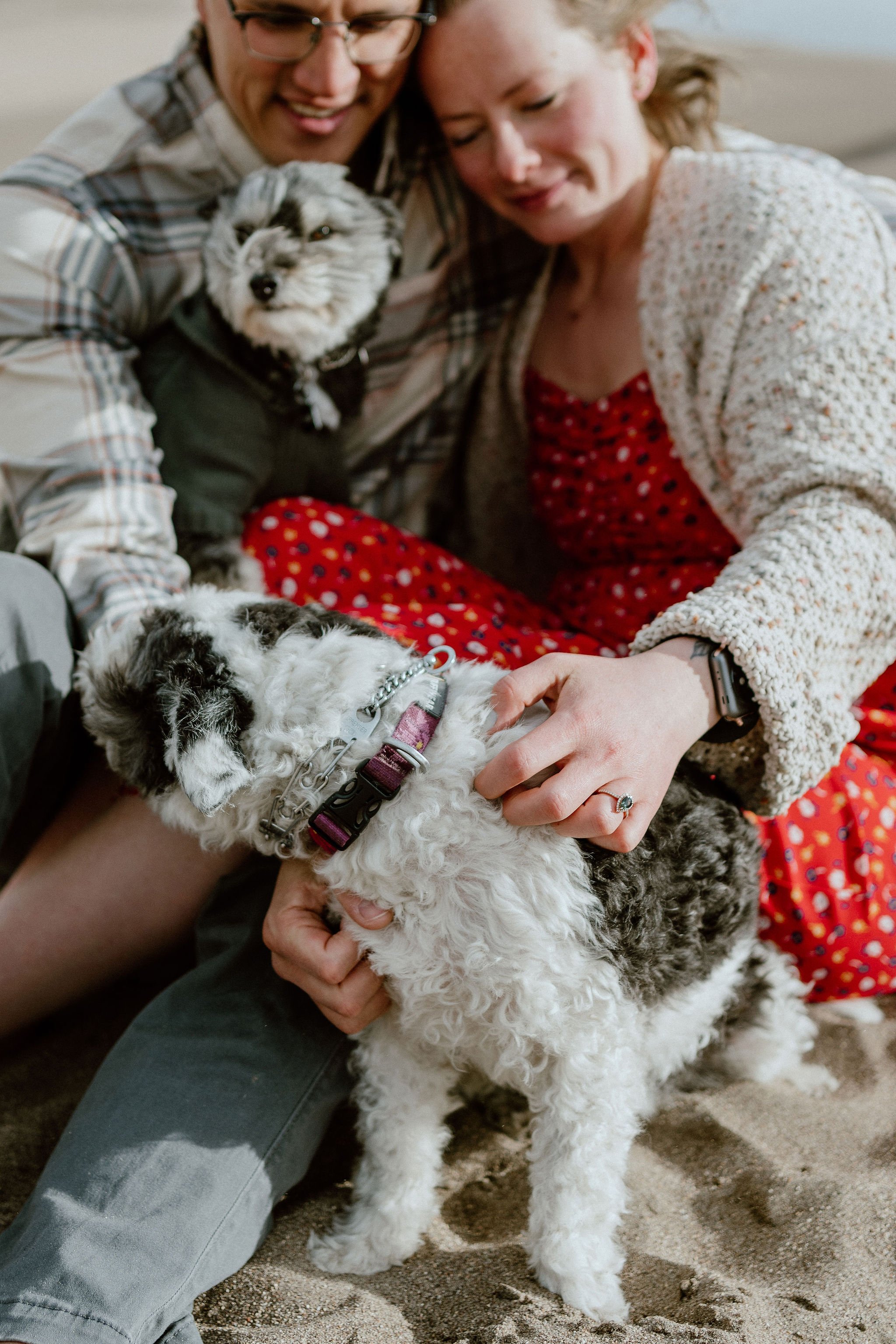 Adventure Sand Dunes Engagement Photos
