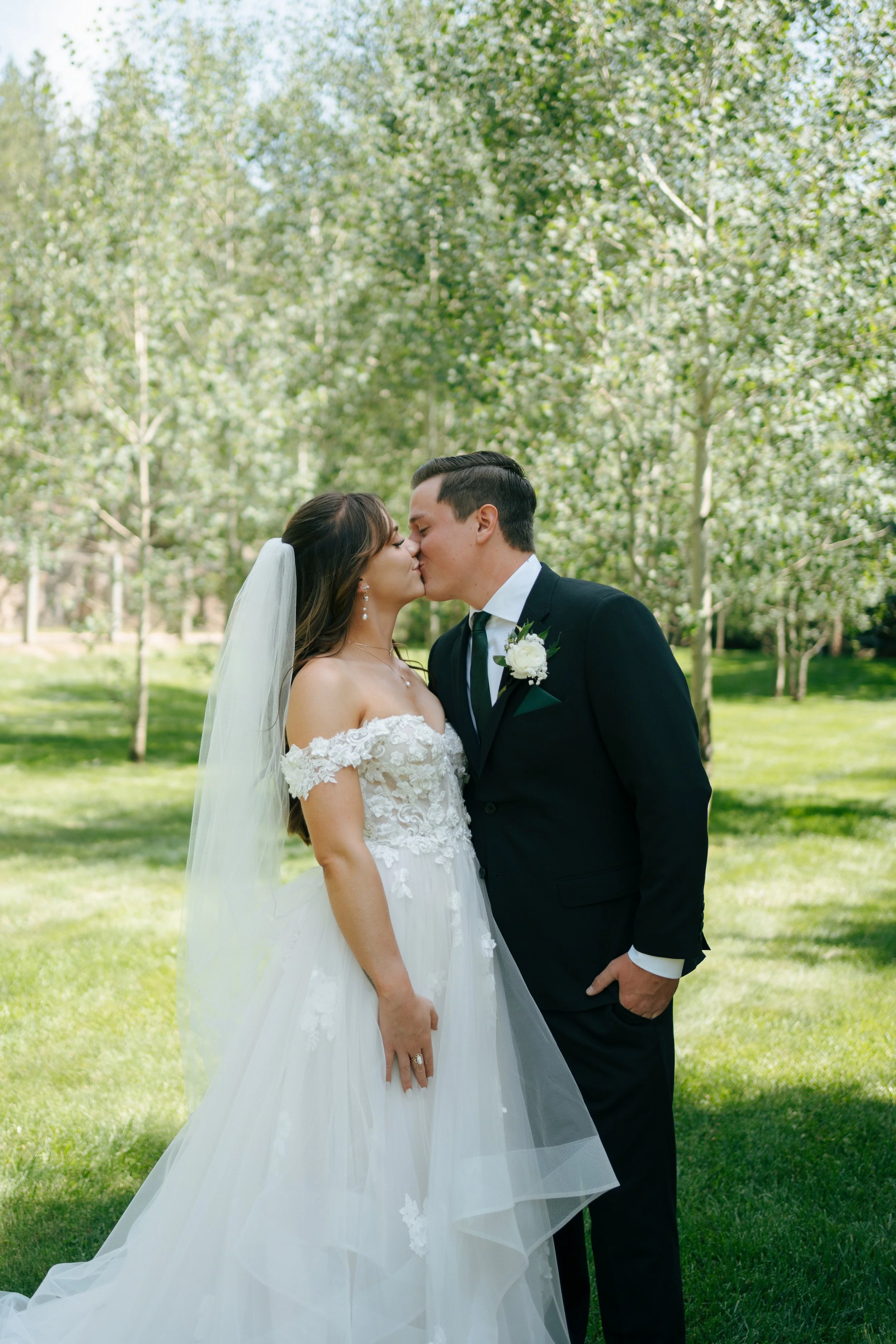 Whimsical Evergreen Colorado Wedding in the Summertime