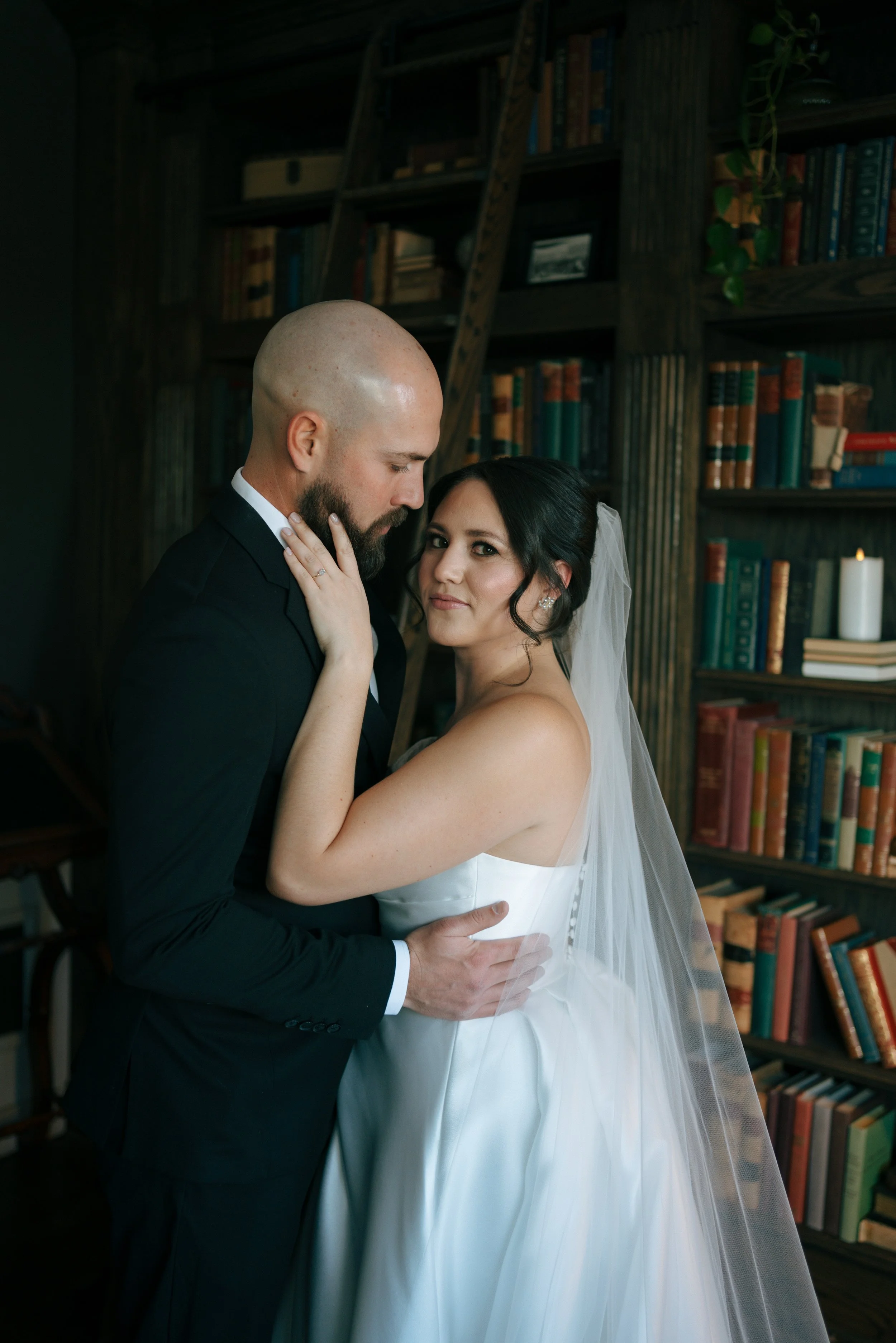 Romantic Fall Wedding in Denver at The Manor House