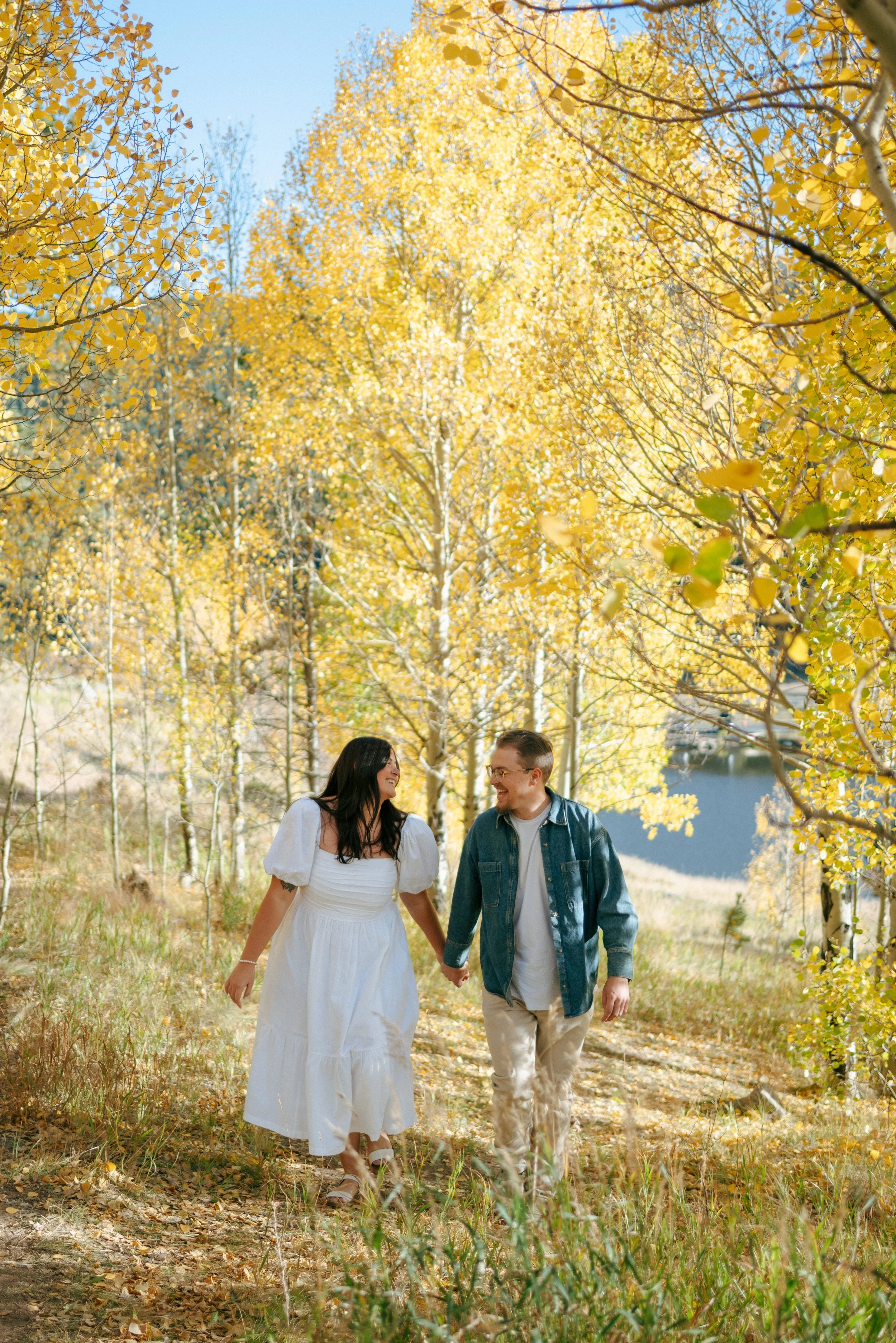 Golden Gate Canyon Engagement Photos with Lexi and Cal