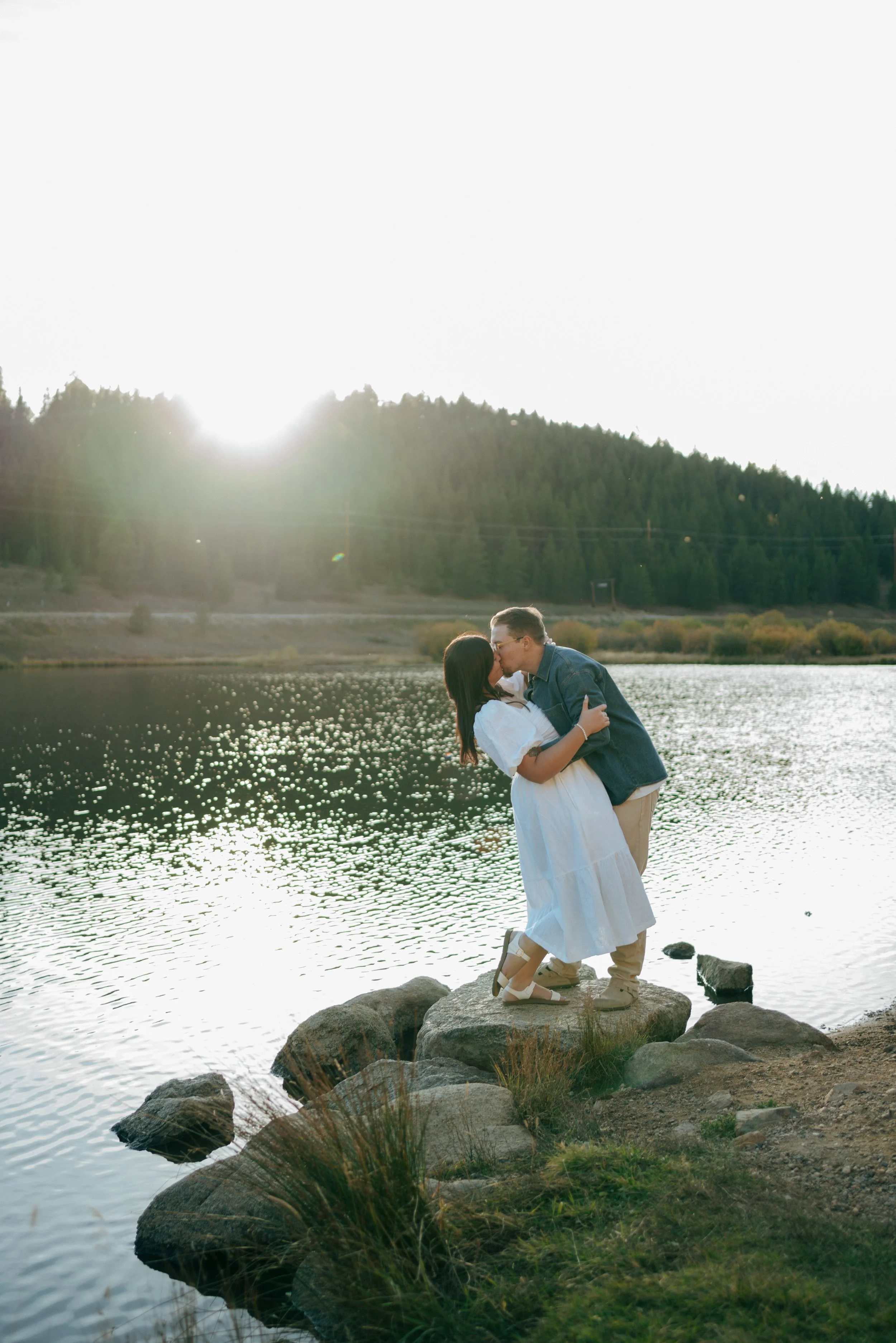 Golden Gate Canyon Engagement Photos with Lexi and Cal