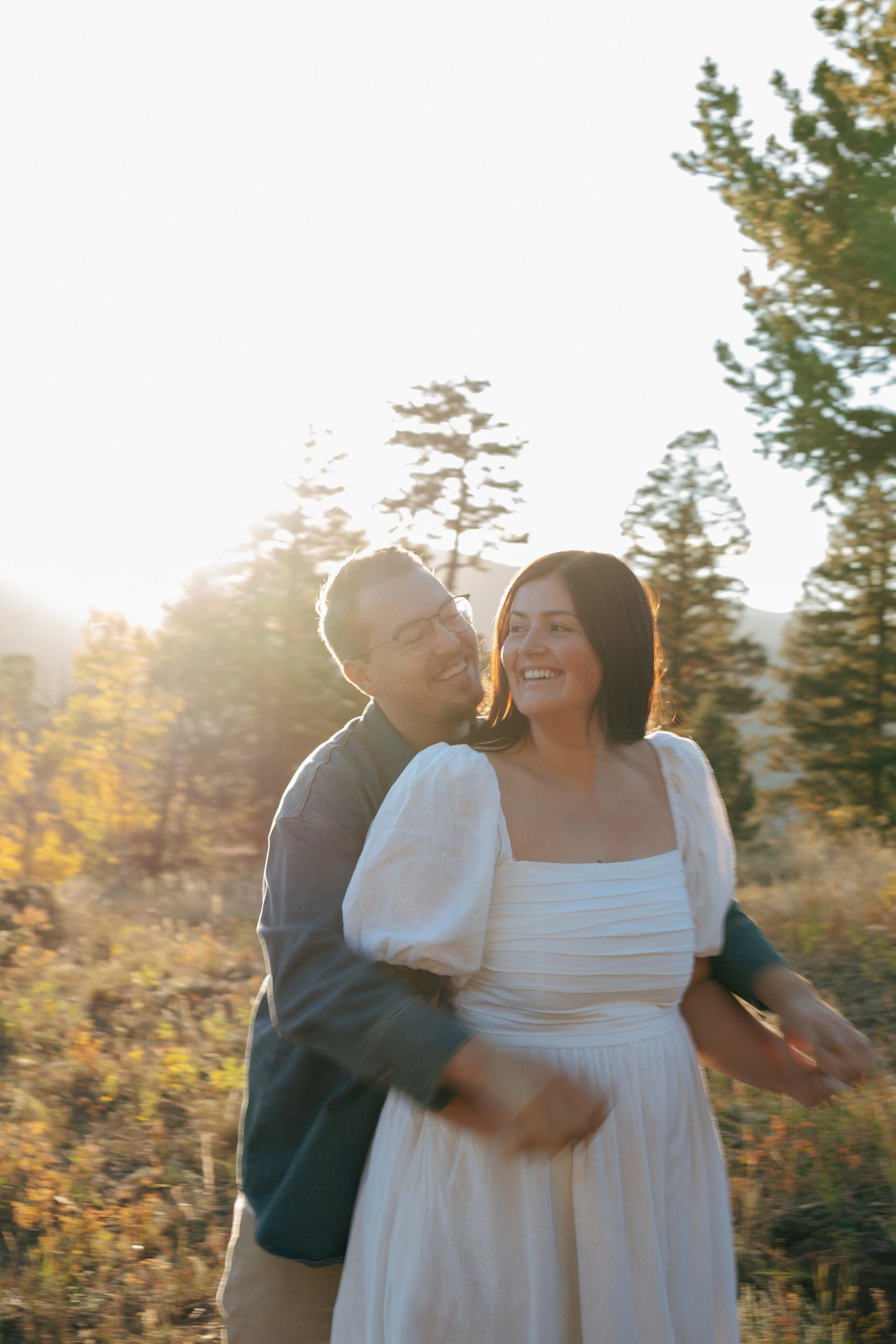 Golden Gate Canyon Engagement Photos with Lexi and Cal