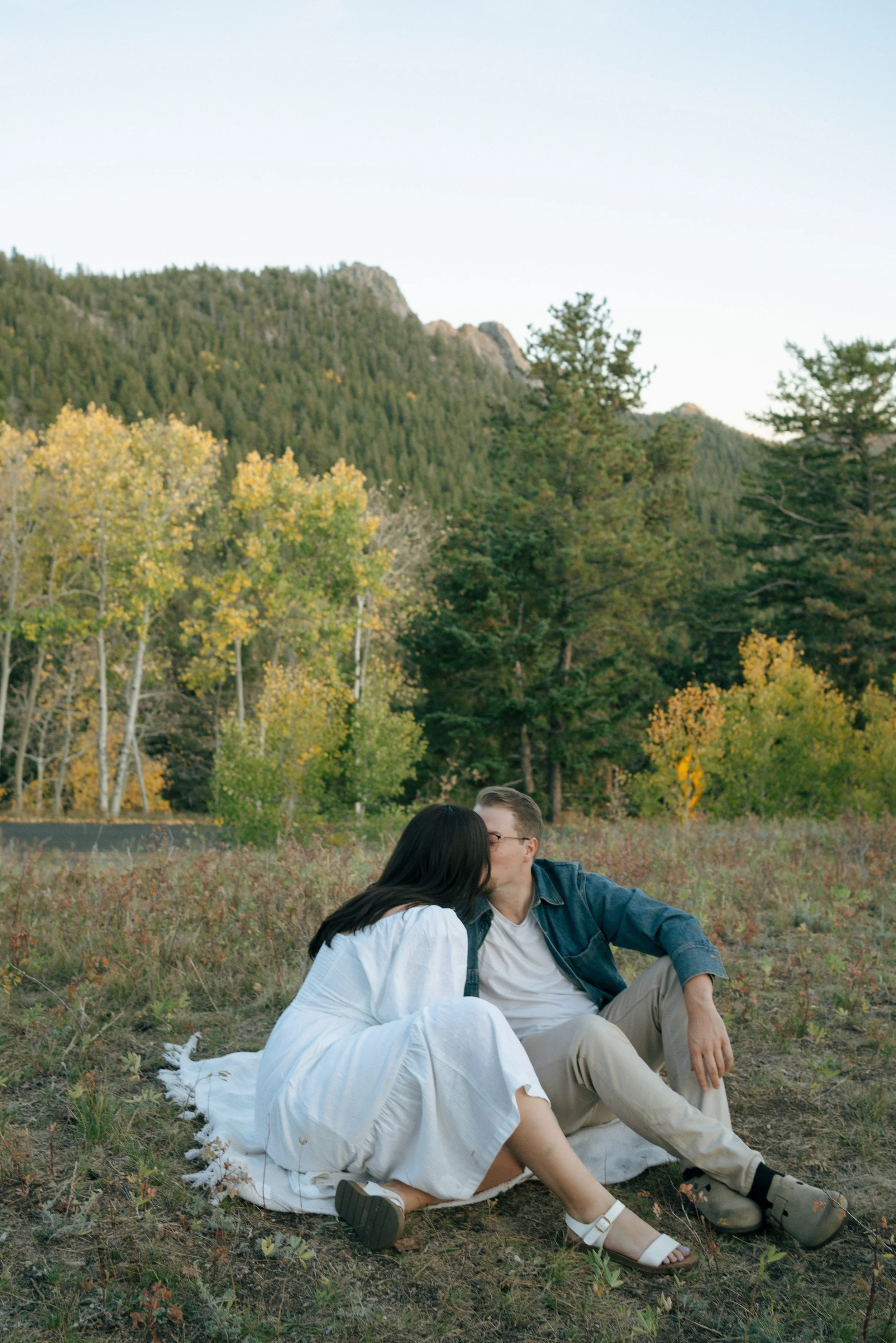 Golden Gate Canyon Engagement Photos with Lexi and Cal