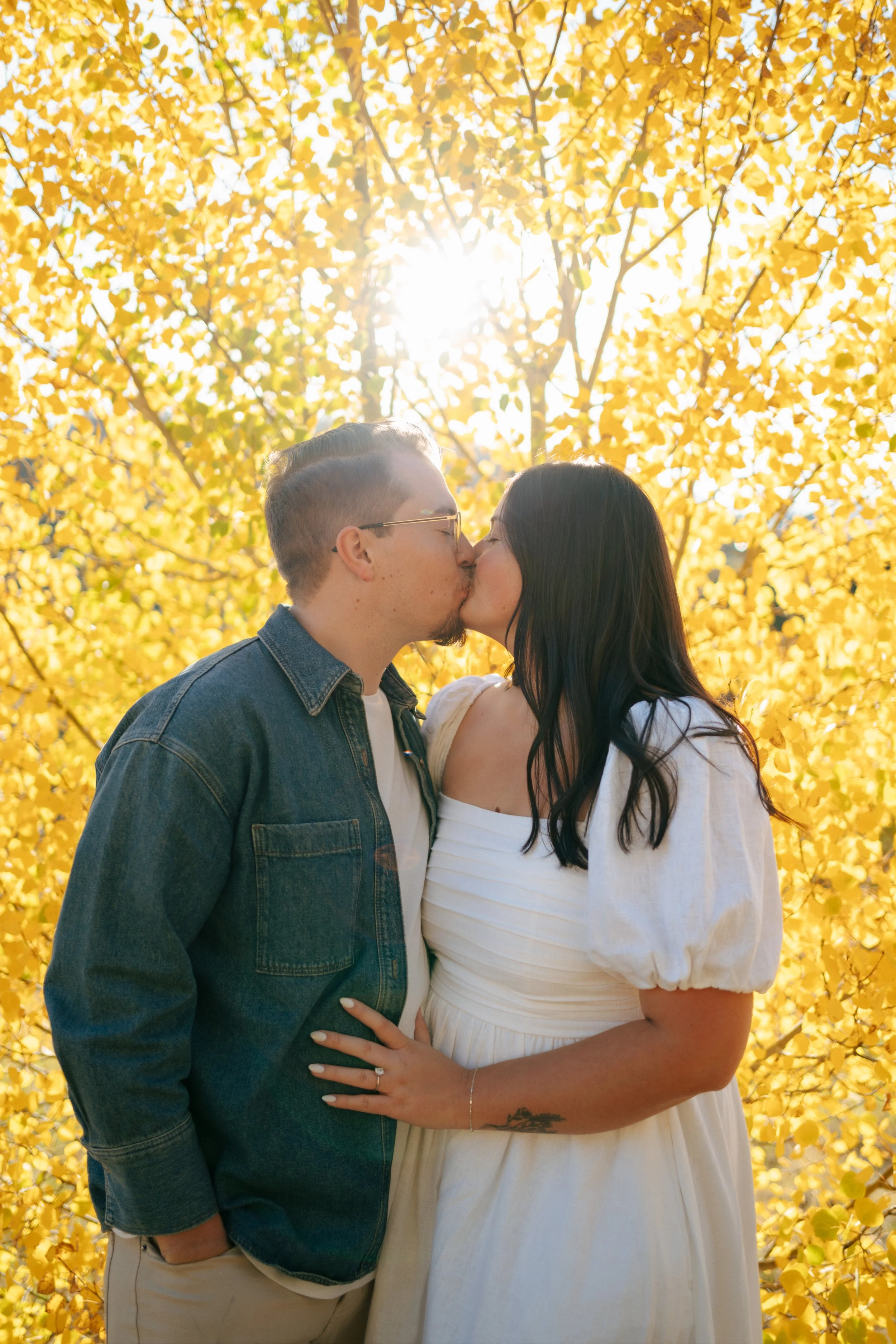 Golden Gate Canyon Engagement Photos with Lexi and Cal