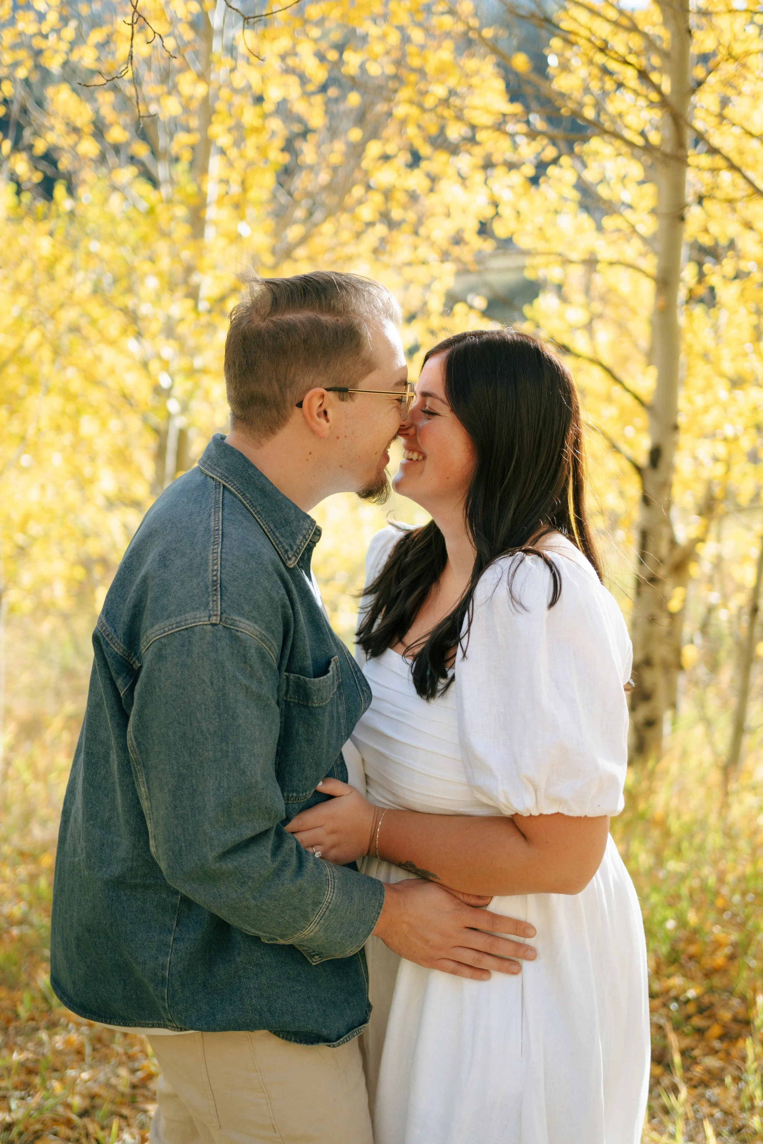 Golden Gate Canyon Engagement Photos with Lexi and Cal