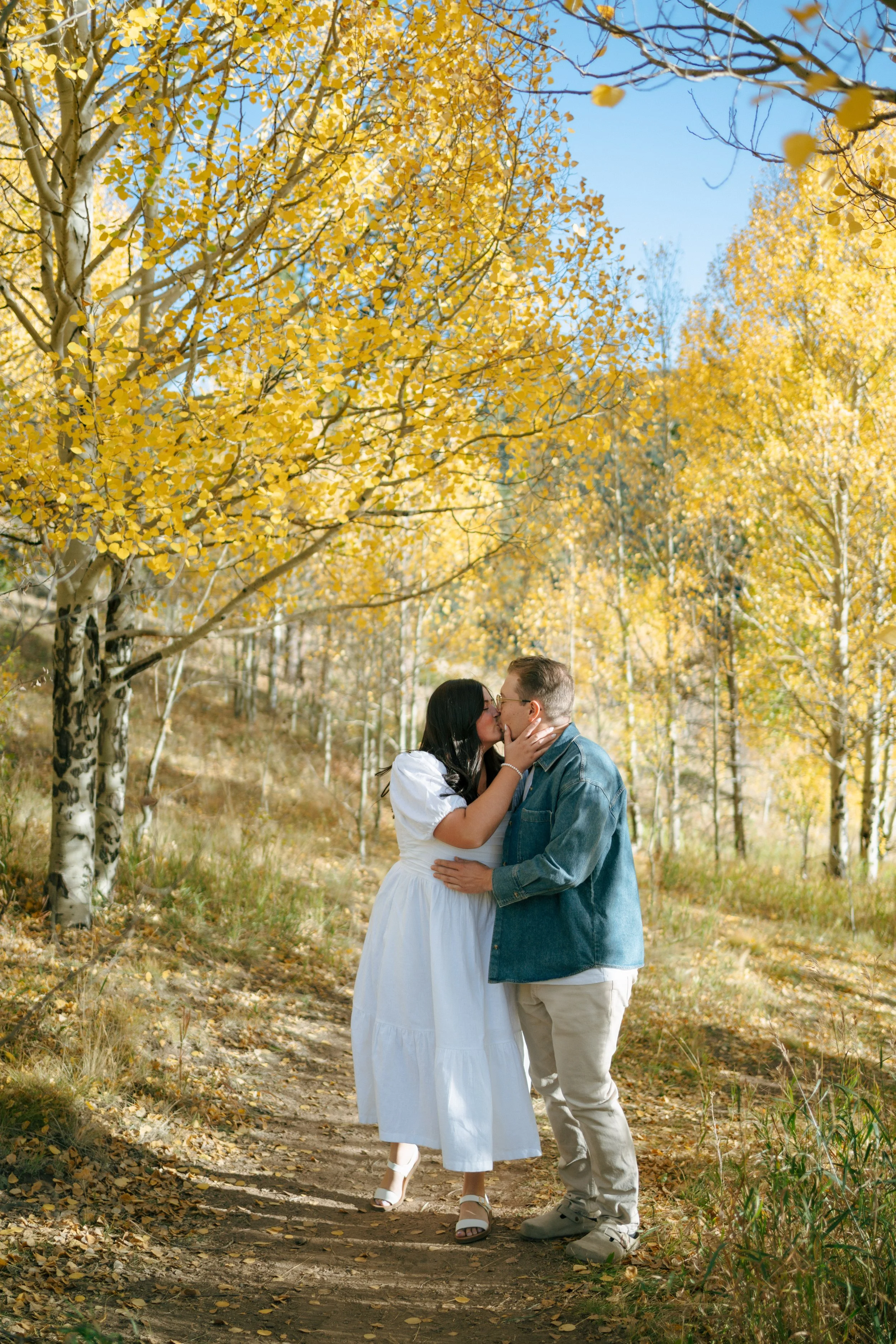 Golden Gate Canyon Engagement Photos with Lexi and Cal
