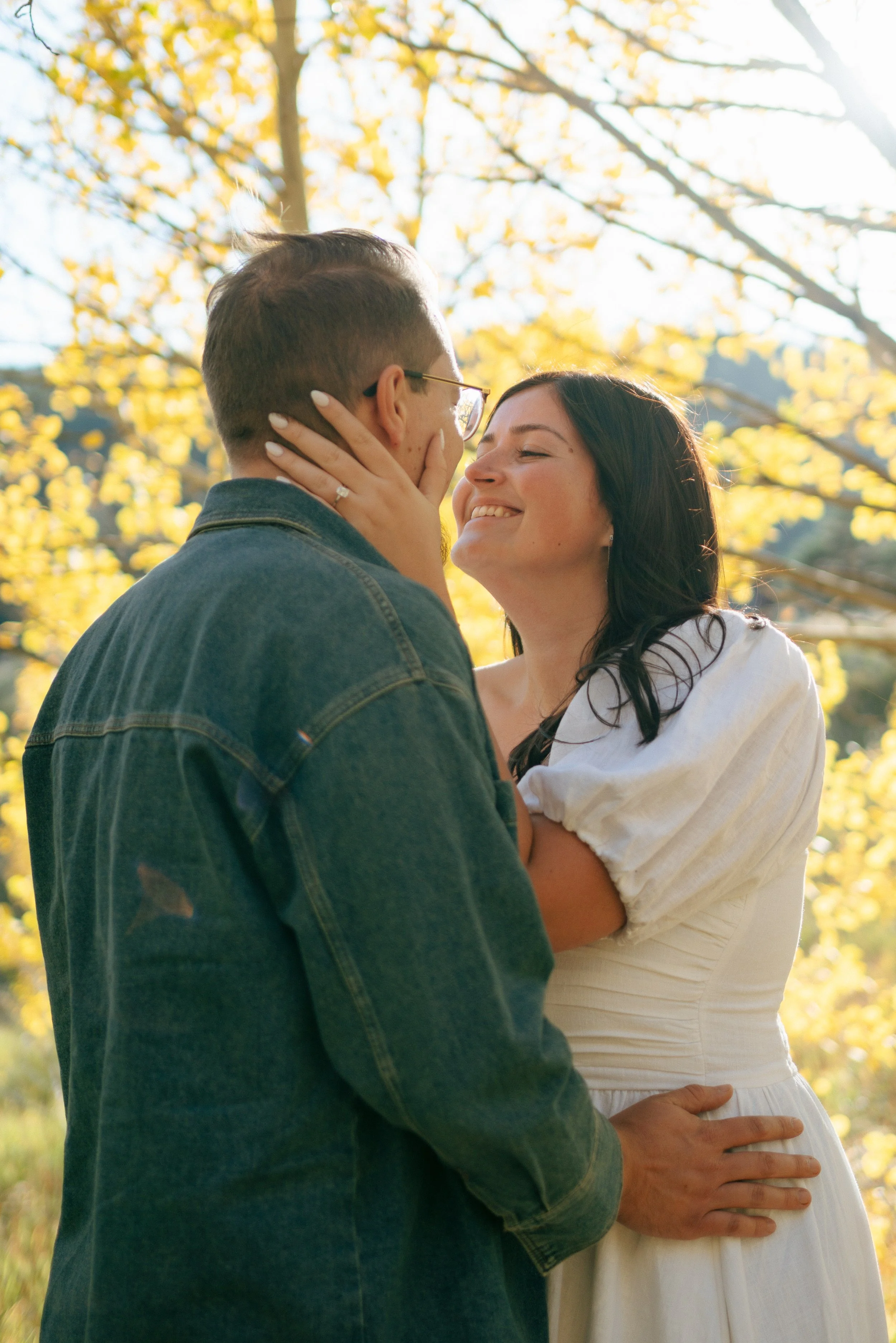 Golden Gate Canyon Engagement Photos with Lexi and Cal