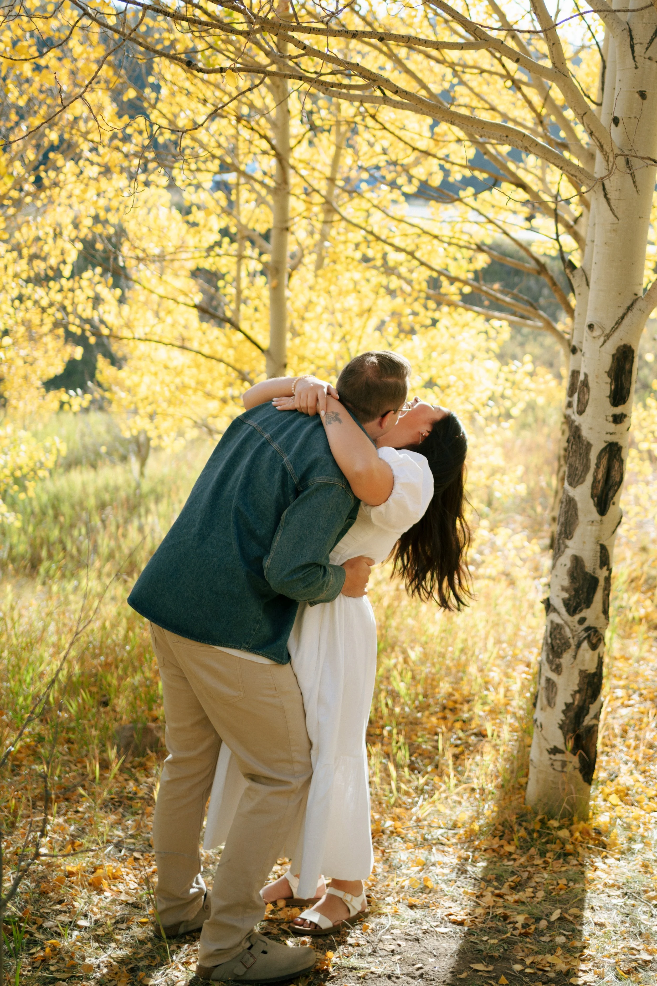 Golden Gate Canyon Engagement Photos with Lexi and Cal