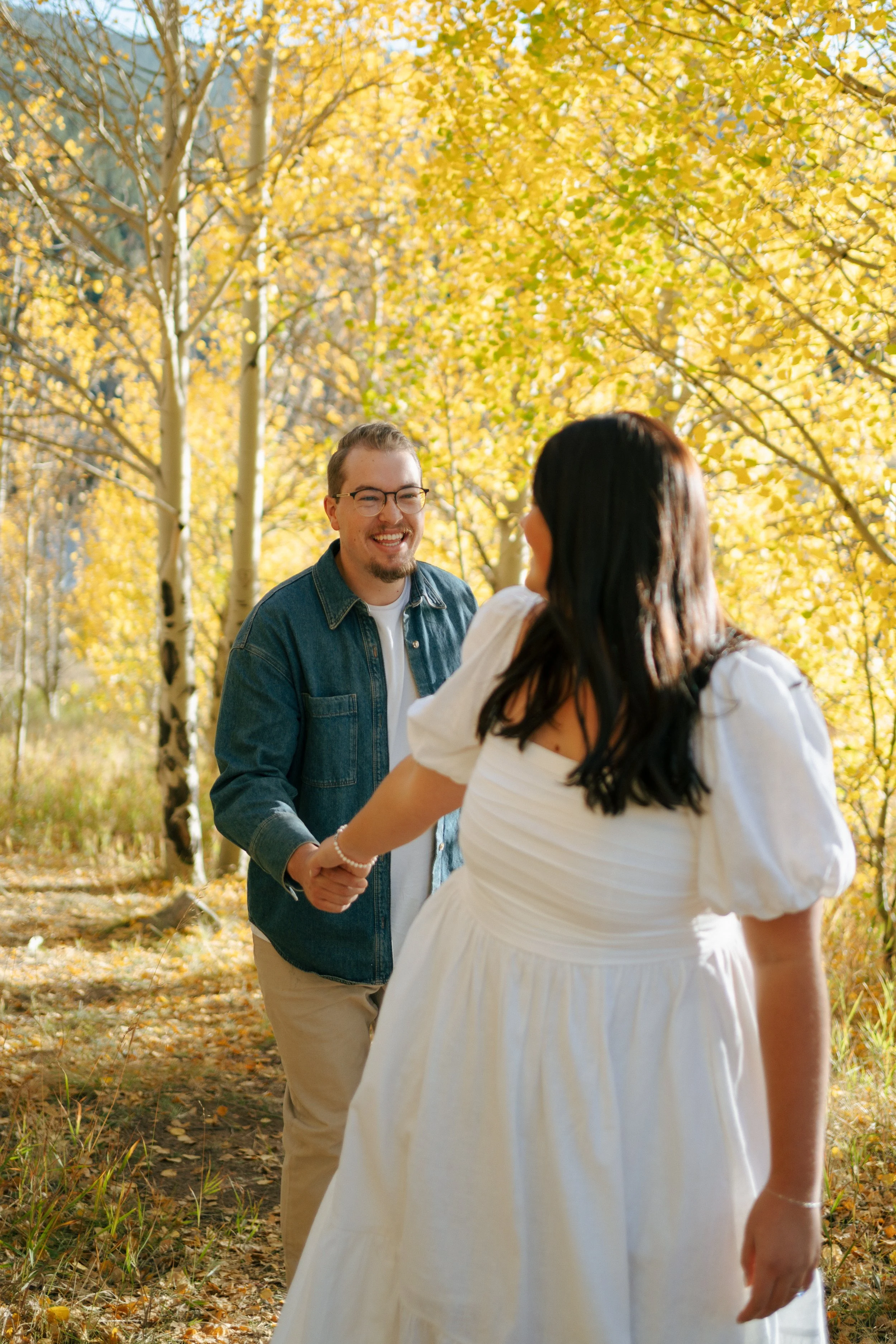 Golden Gate Canyon Engagement Photos with Lexi and Cal