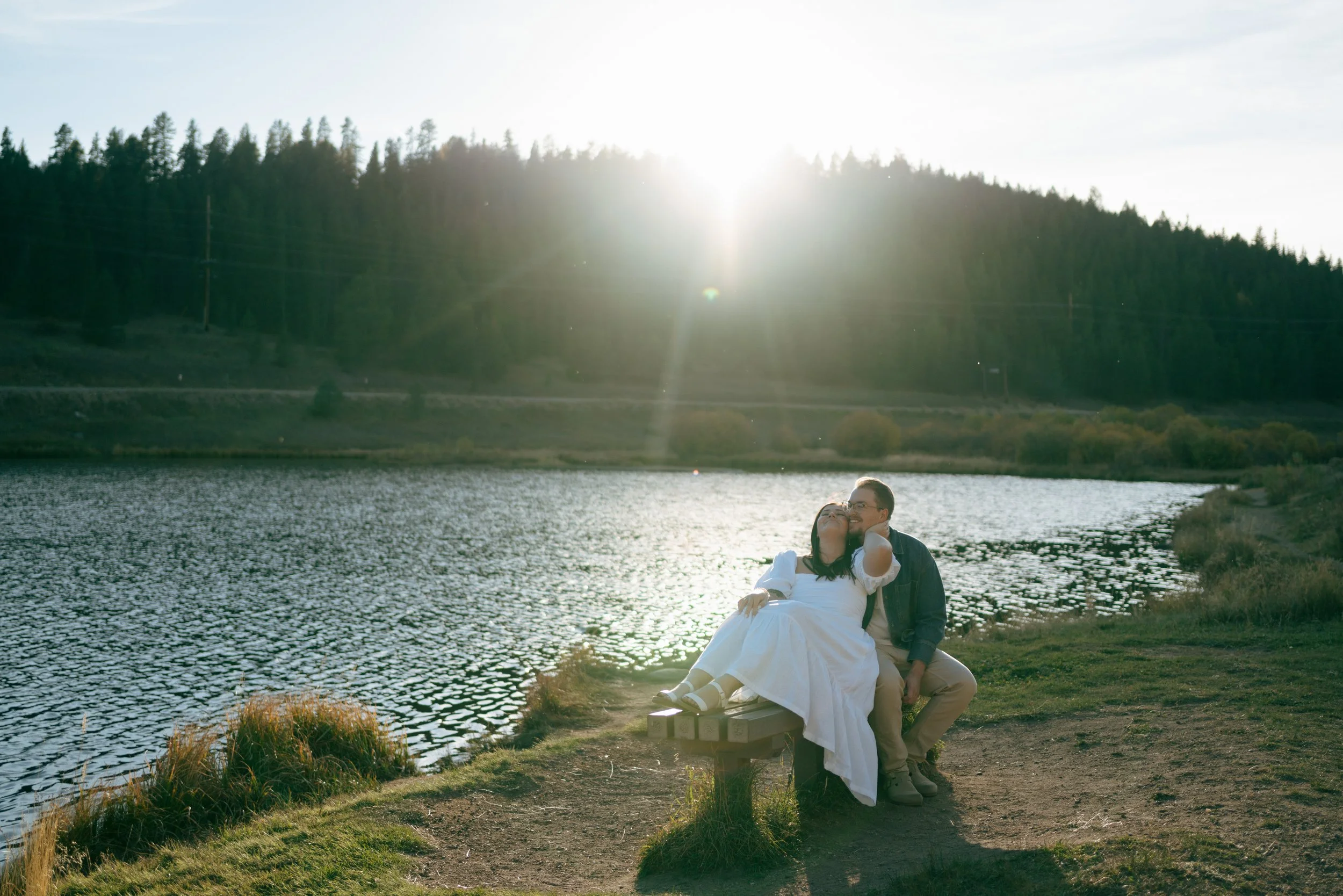 Golden Gate Canyon Engagement Photos with Lexi and Cal