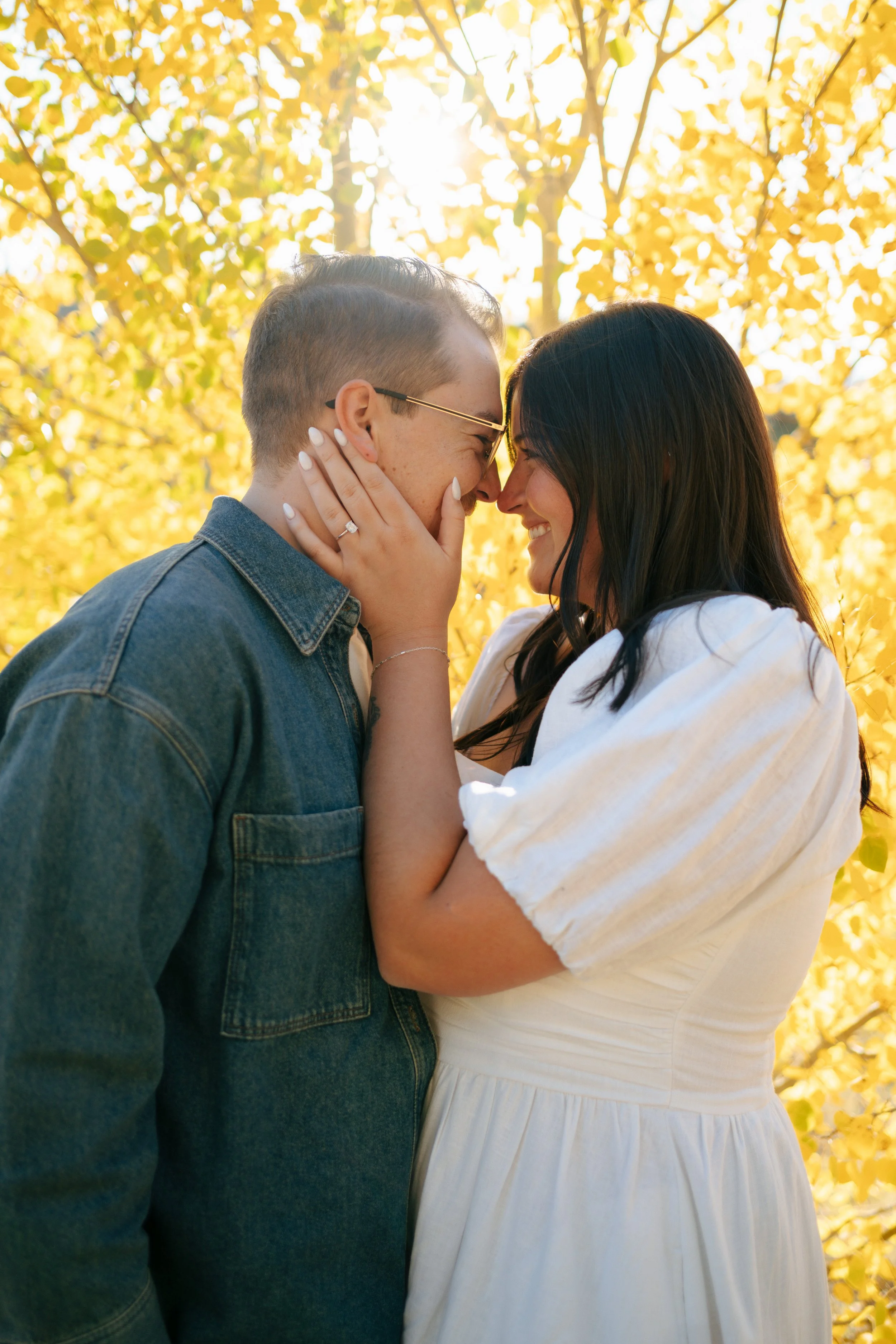 Golden Gate Canyon Engagement Photos with Lexi and Cal