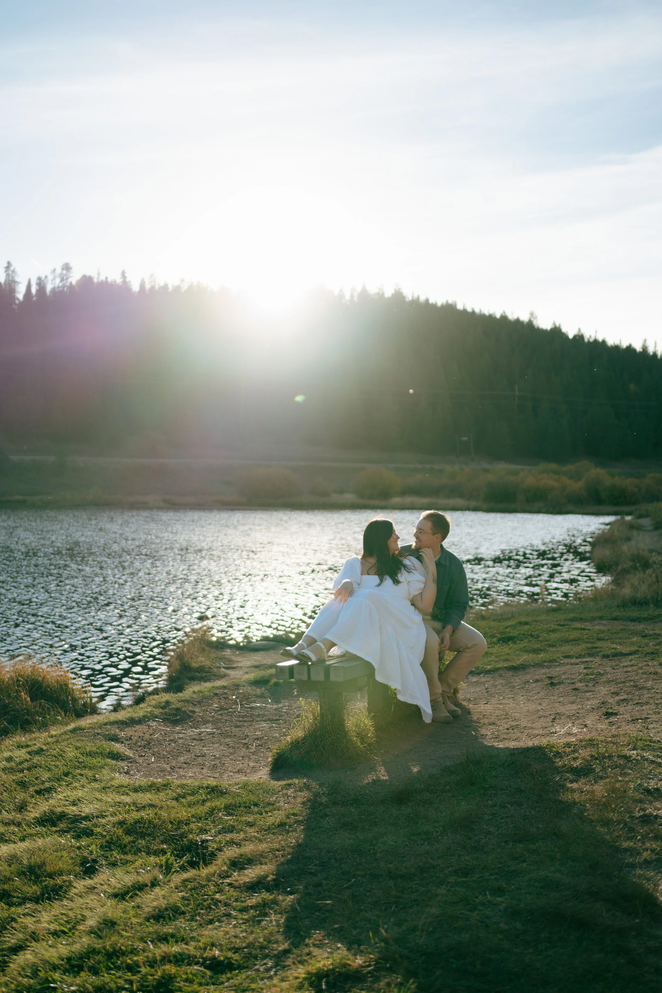 Golden Gate Canyon Engagement Photos with Lexi and Cal