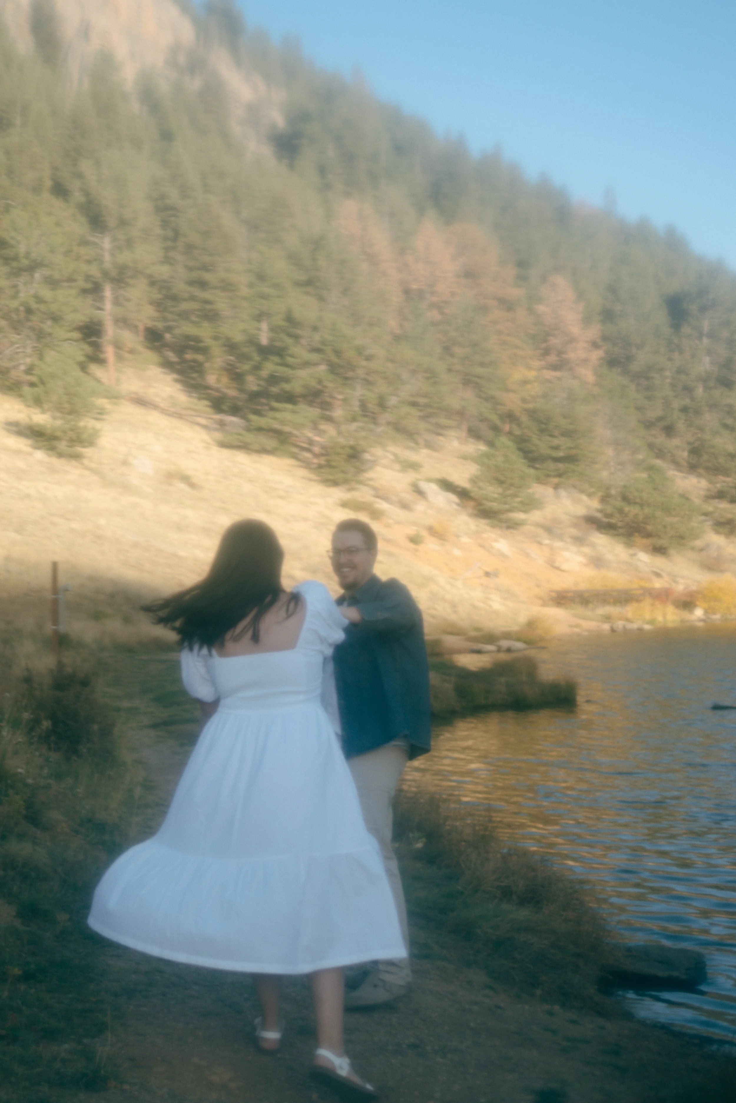 Golden Gate Canyon Engagement Photos with Lexi and Cal