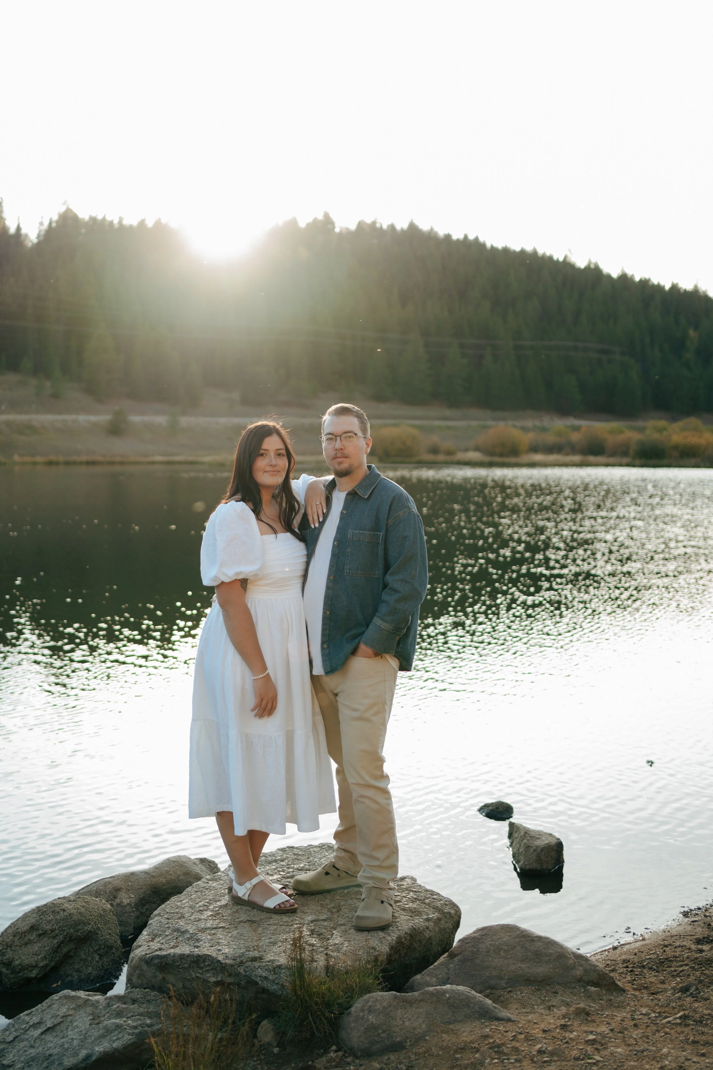 Golden Gate Canyon Engagement Photos with Lexi and Cal