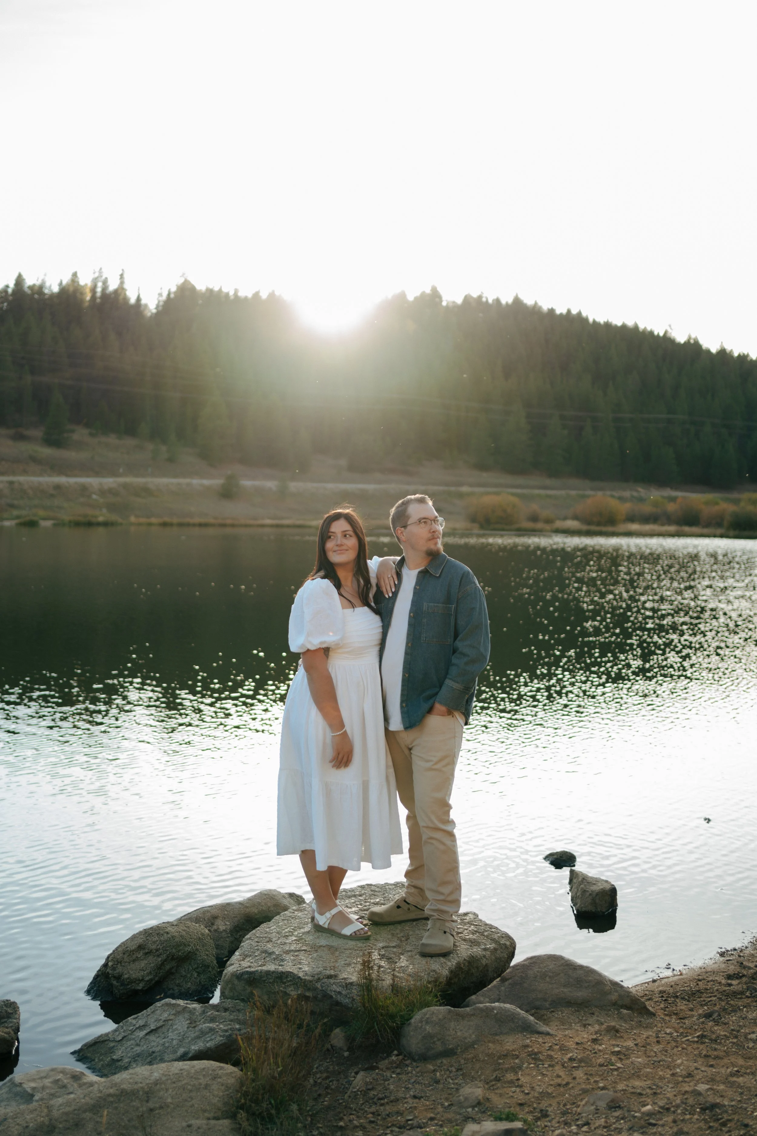 Golden Gate Canyon Engagement Photos with Lexi and Cal