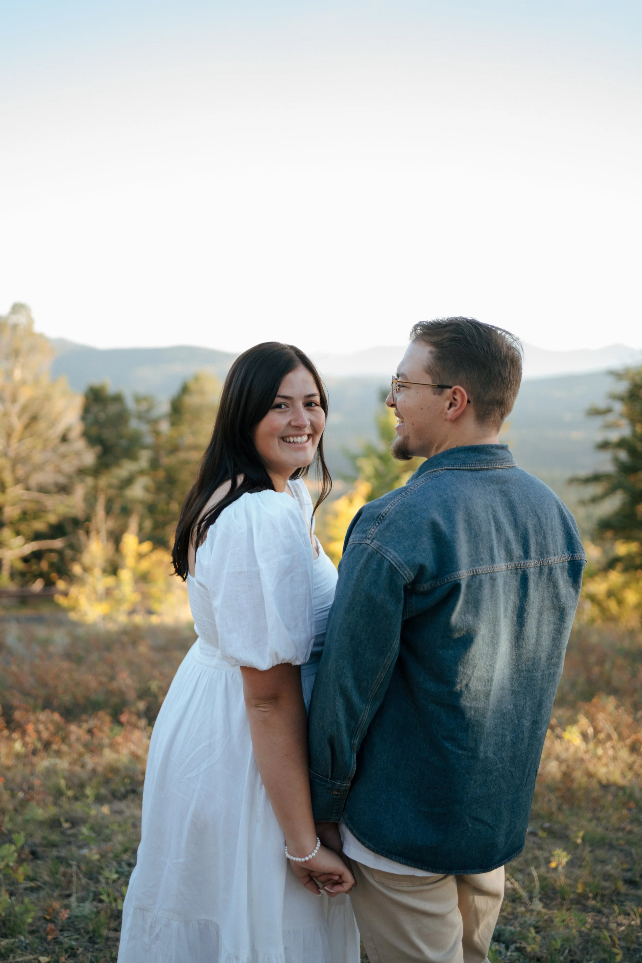 Golden Gate Canyon Engagement Photos with Lexi and Cal