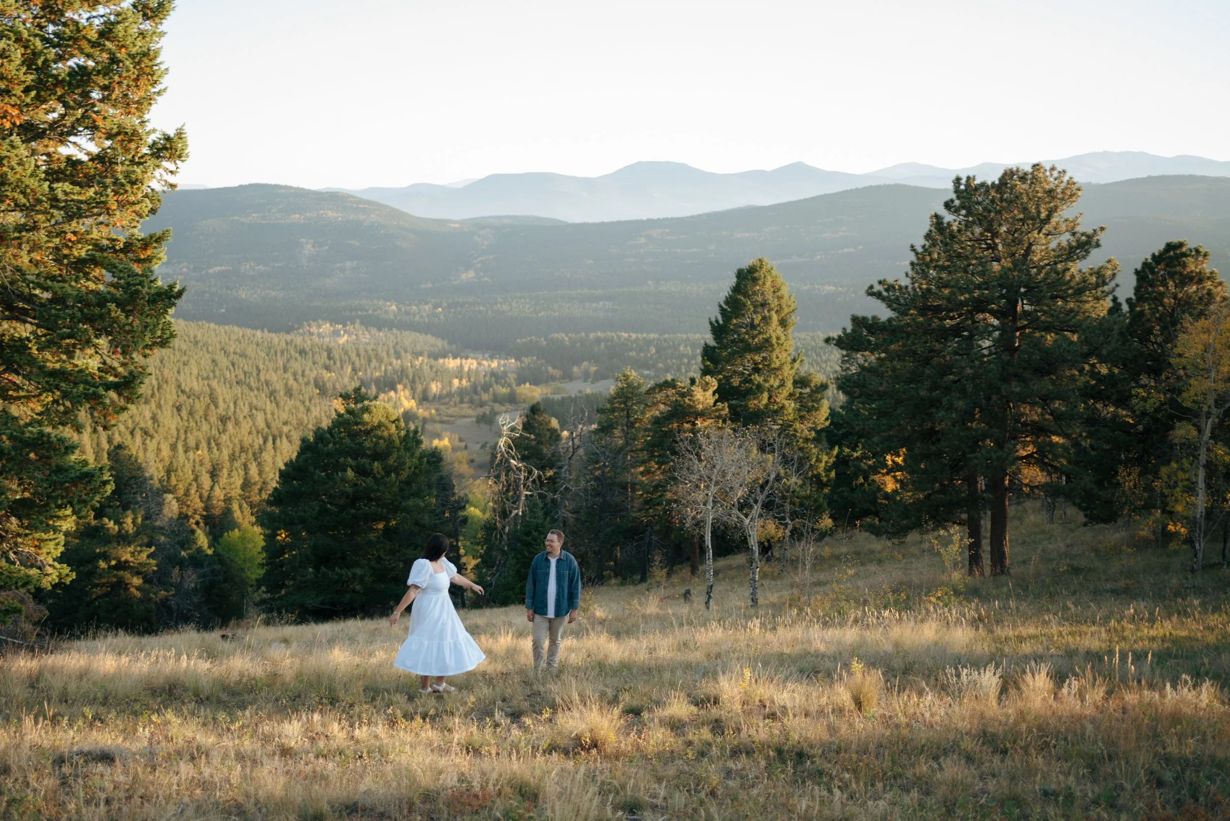 Golden Gate Canyon Engagement Photos with Lexi and Cal