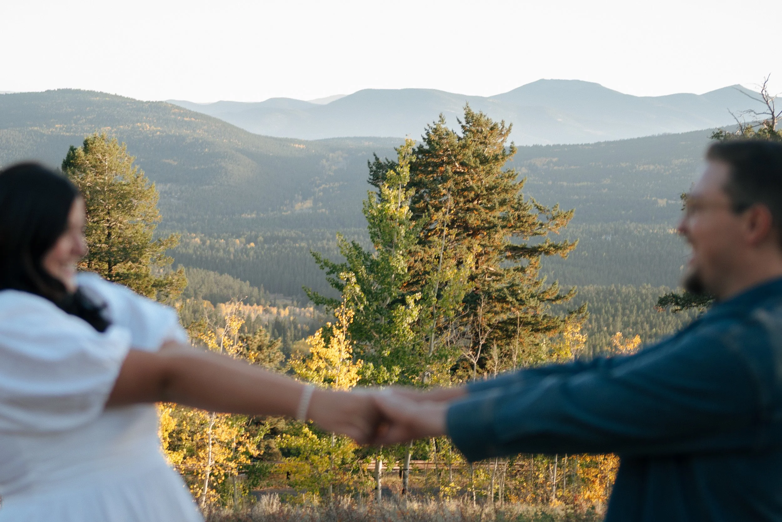 Golden Gate Canyon Engagement Photos with Lexi and Cal