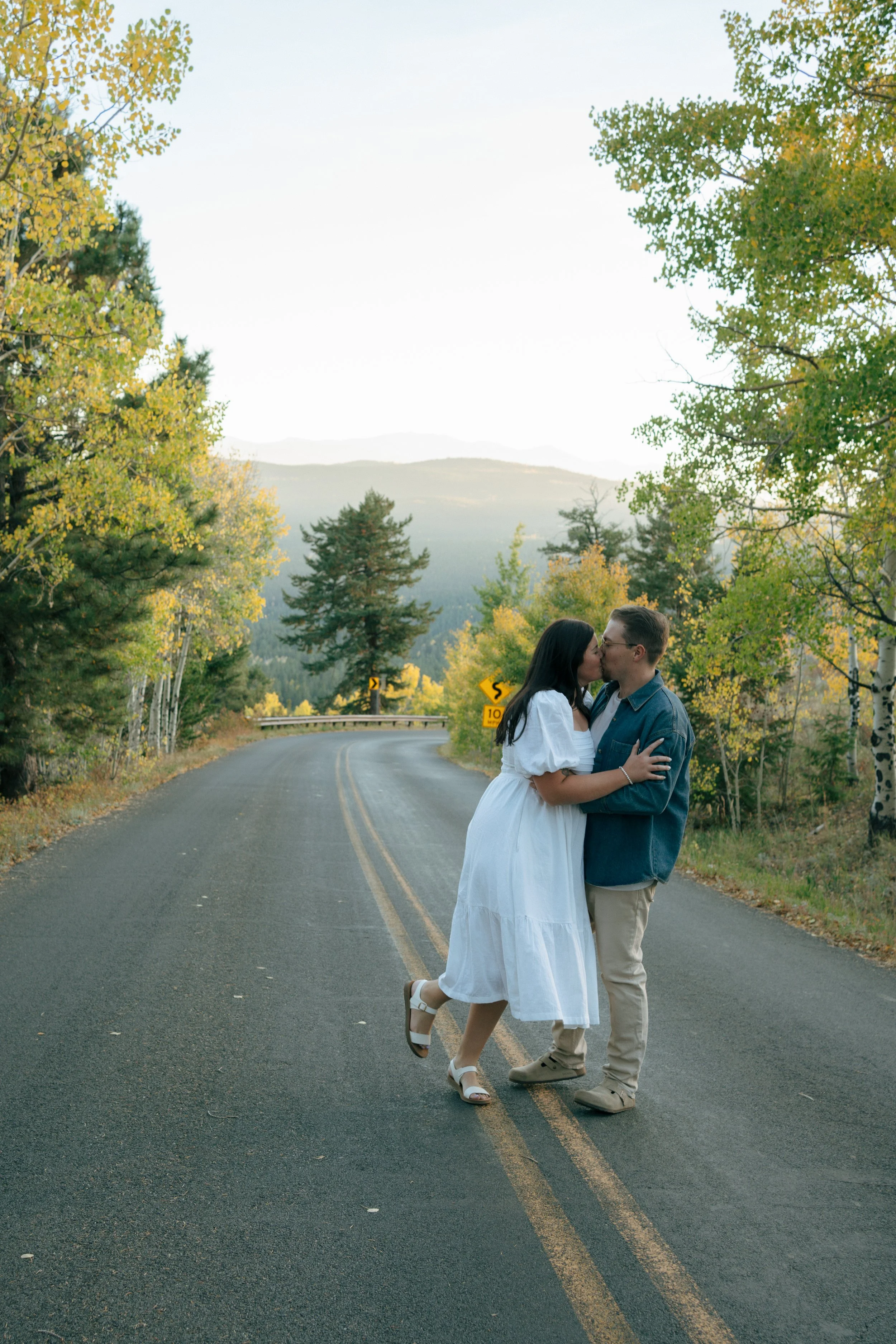 Golden Gate Canyon Engagement Photos with Lexi and Cal