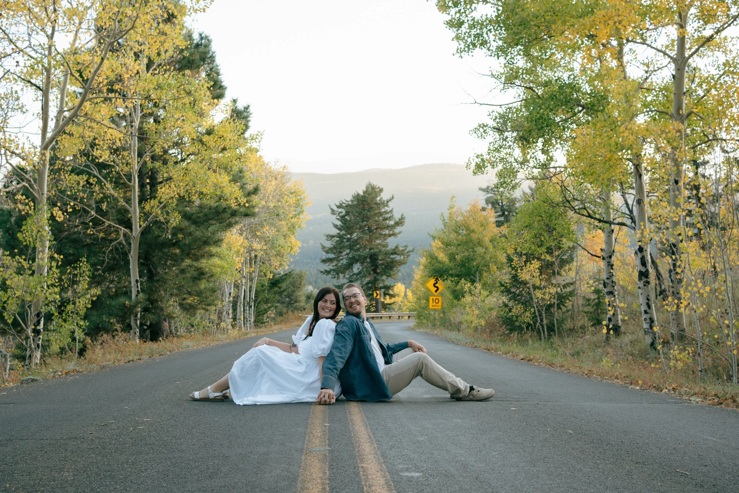 Golden Gate Canyon Engagement Photos with Lexi and Cal