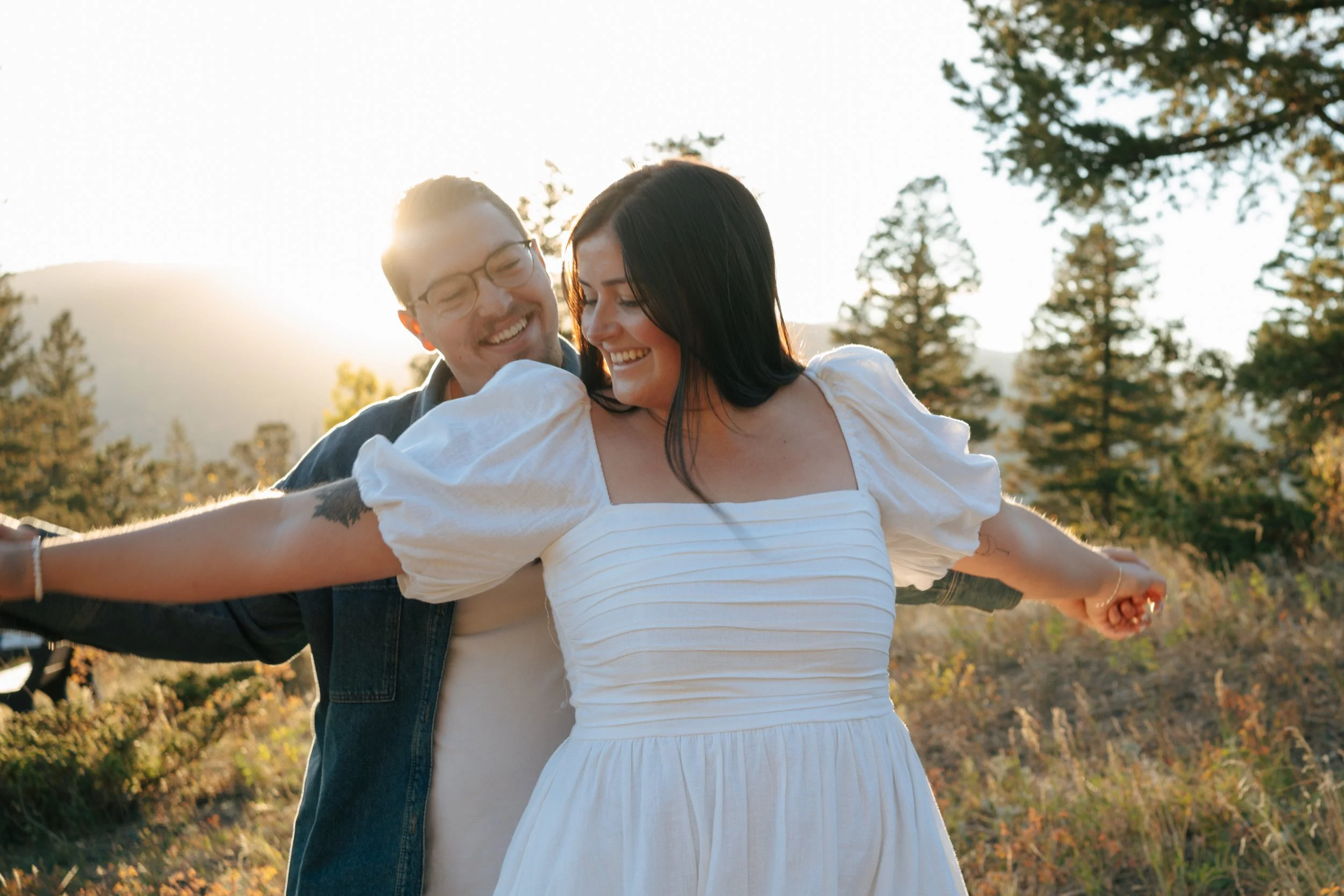 Golden Gate Canyon State Park Fall Engagement Photos