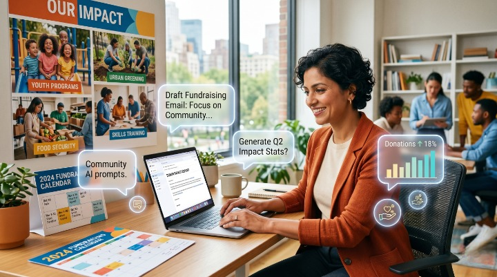 25 AI Fundraising Prompts Every Nonprofit Leader Should Save