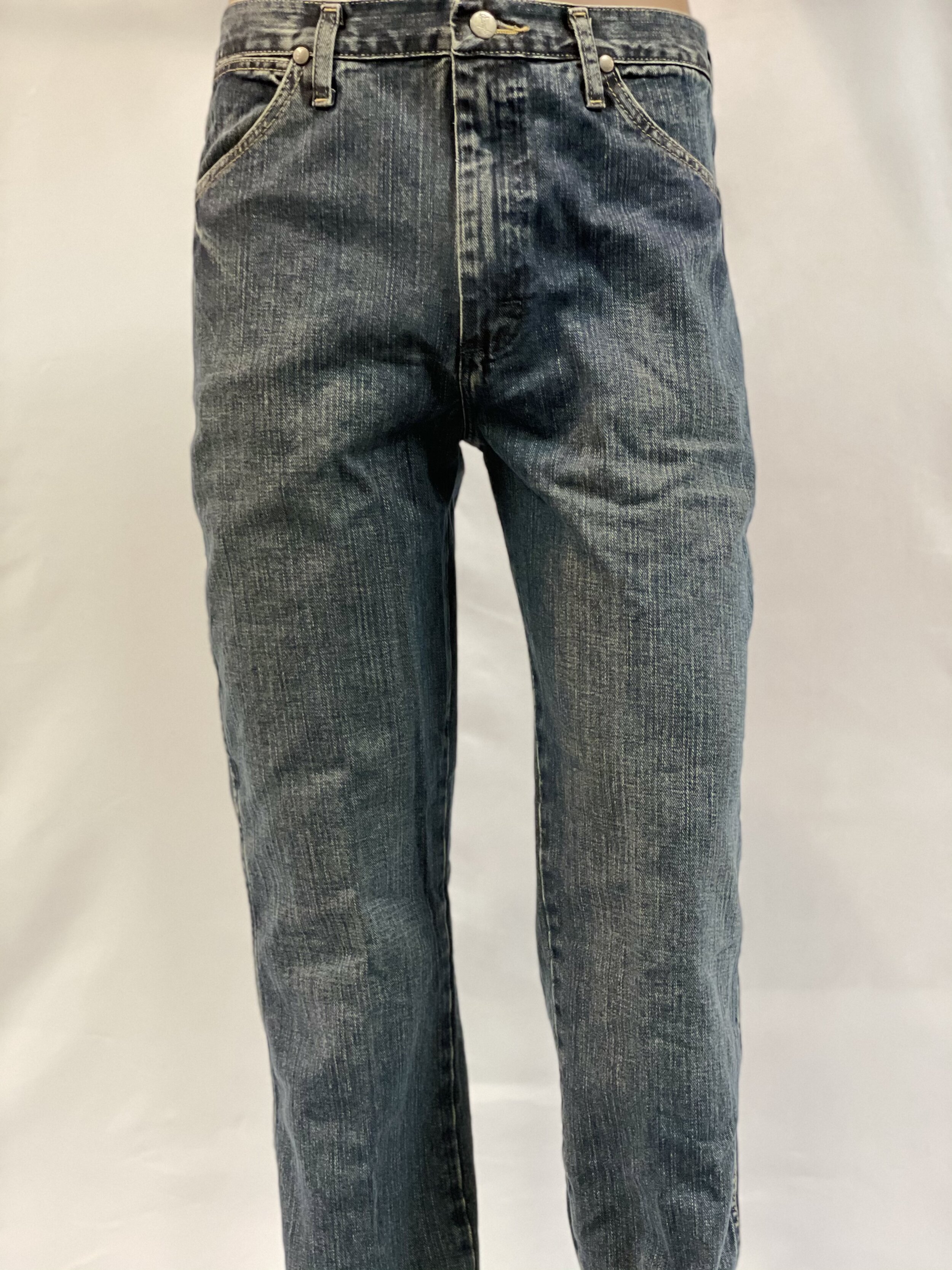Wrangler Fitted Over Boot Jeans - Vintage Midnight