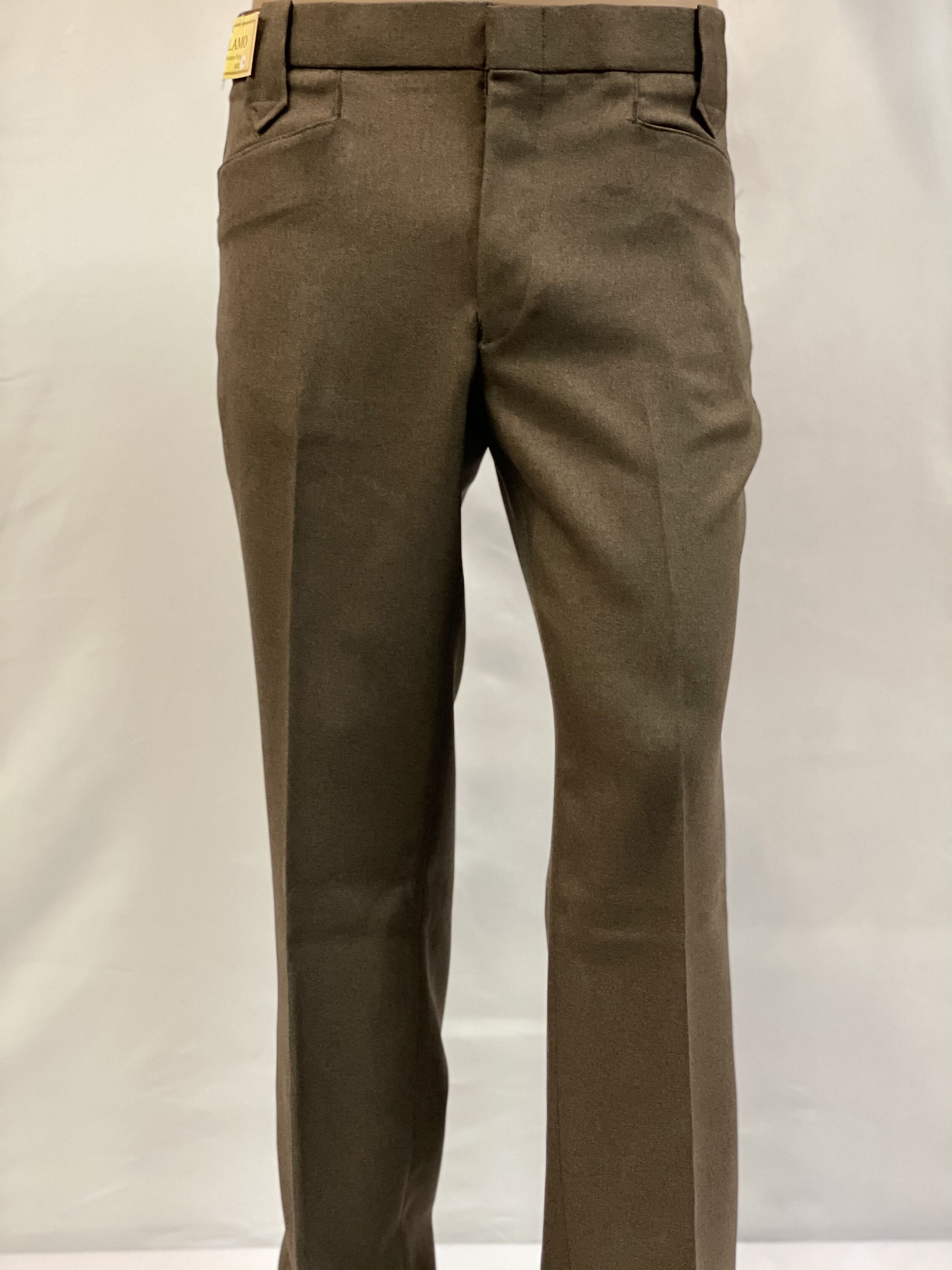 Alamo Western Style Dress Pants - Heather Brown
