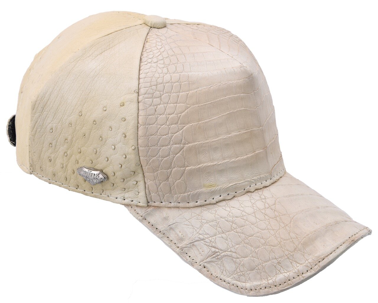 White Diamond Baseball Cap - Winter White