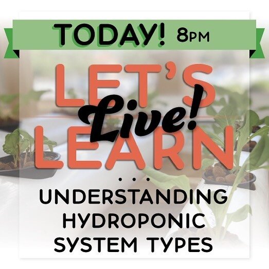 It&rsquo;s Tuesday&mdash;Join us tonight as we do our 2nd Facebook LIVE video and answer your questions! ⁠
⁠
We will do an in depth review of the different system types, the basic construction needs for each, and their pros &amp; cons regarding diffe