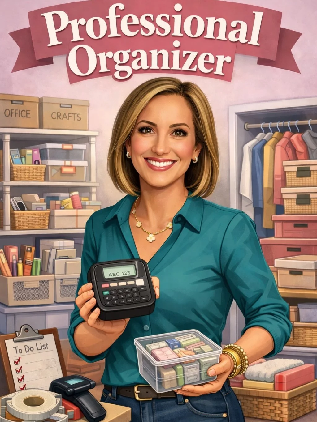 Couldn&rsquo;t let this trend pass me by&hellip; 🤖

If only I looked like this on the job all the time! 😂

AI might&rsquo;ve upgraded my look, but nothing beats the real-life magic we create organizing your spaces. 🪄

What do you think&hellip; did