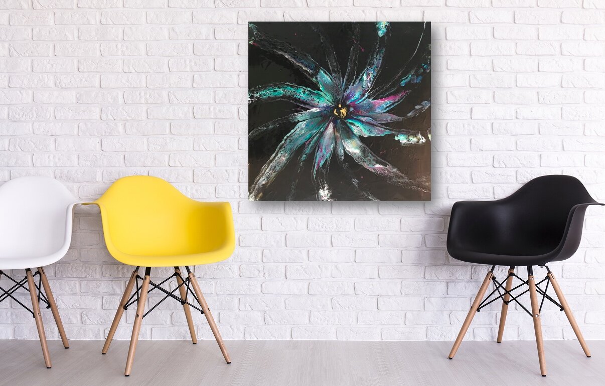 realize 
22"x22" | SOLD