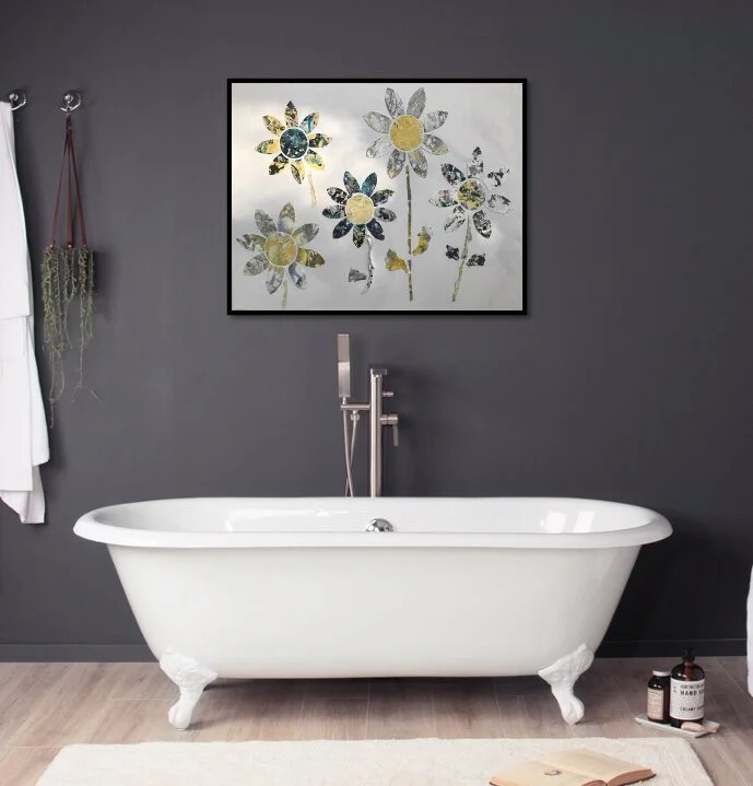 plant 
18"x24" | $175 
collage on canvas